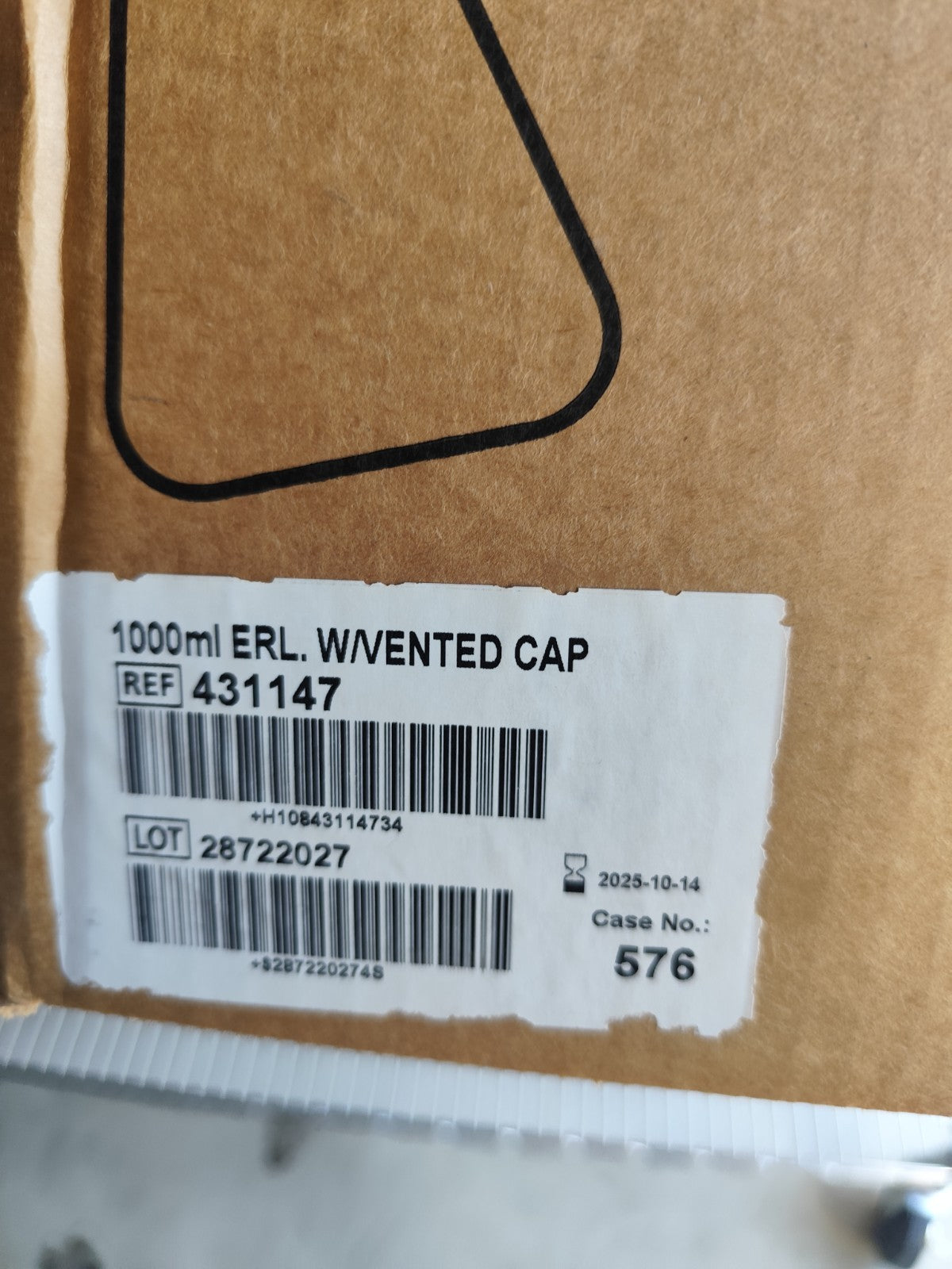 Corning 1L polycarbonate Erlenmeyer flasks, REF 431147 Pack Of 10 