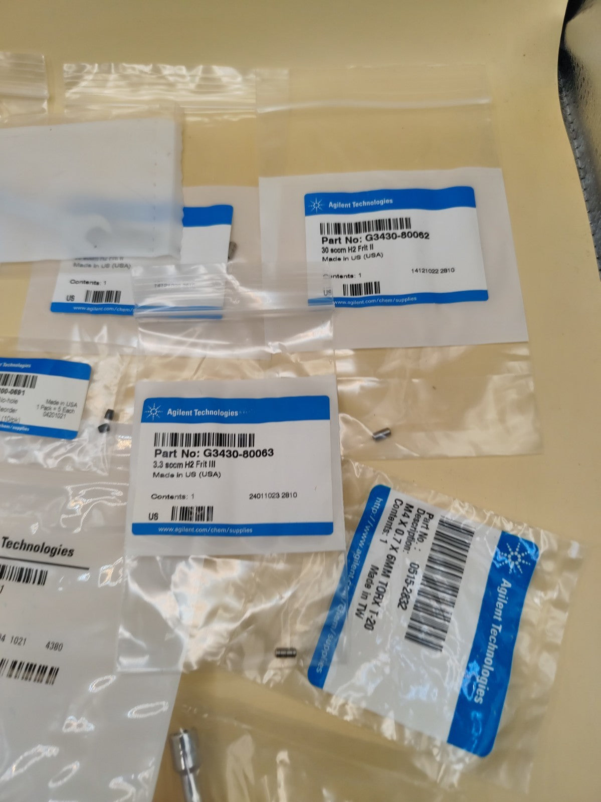 Lot Of Agilent Parts And Accessories