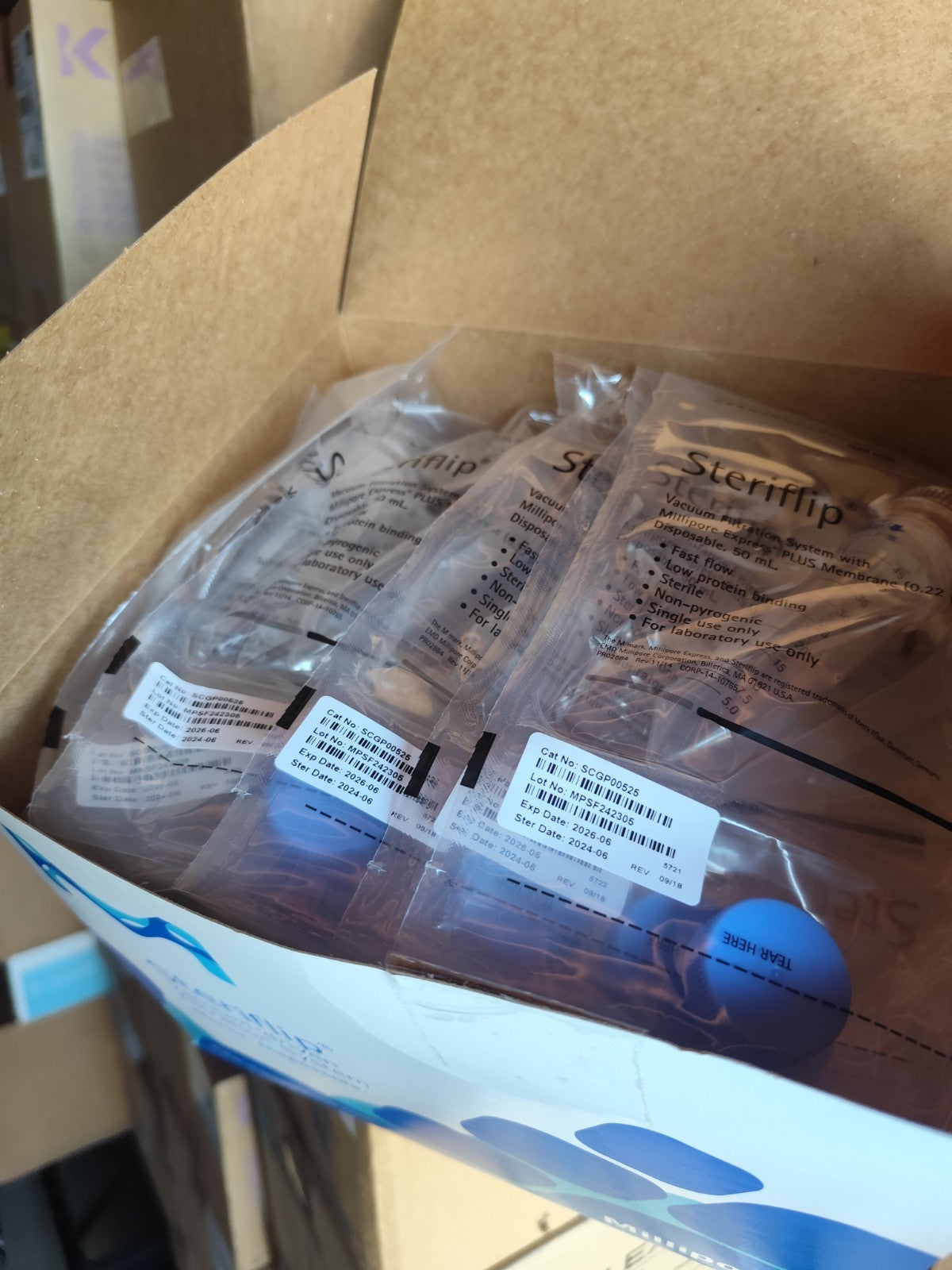 SCGP00525 Millipore  Steriflip Vacuum Tube Top Filter 