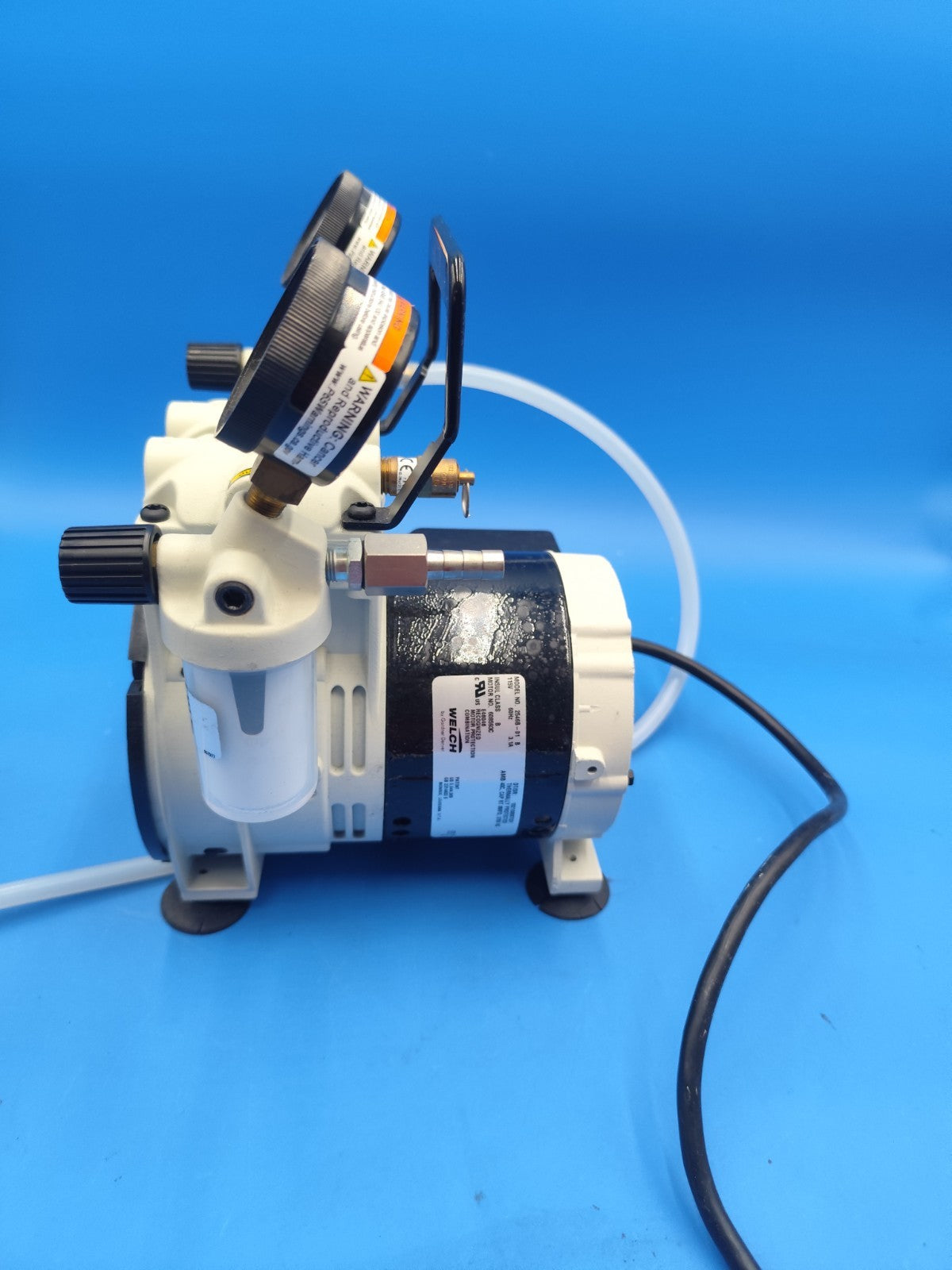 Welch 2546B-01 Vacuum Pump Piston Pressure Vacuum 100 psi 1.6 Year 2021 Warranty