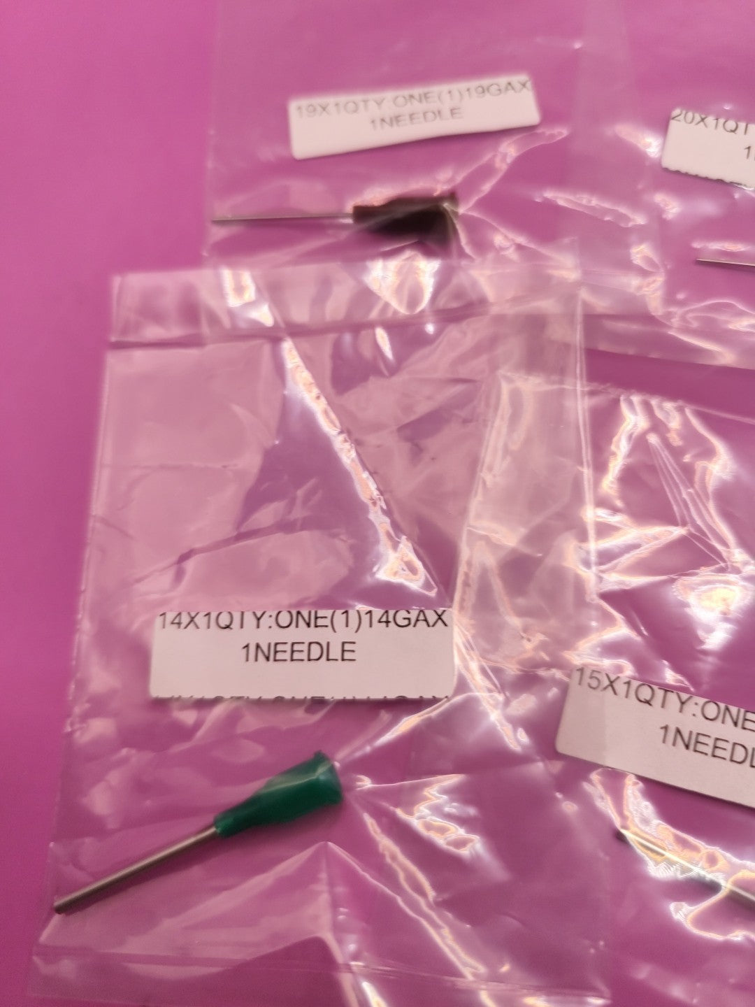 McMaster Carr Needle Set Of 11 Different Gauges With Luer Lock Connection 
