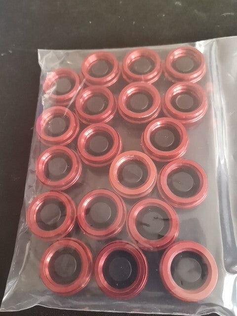 6 Used Cap Assemblies For Ultra Speed Centrifugation Beckman