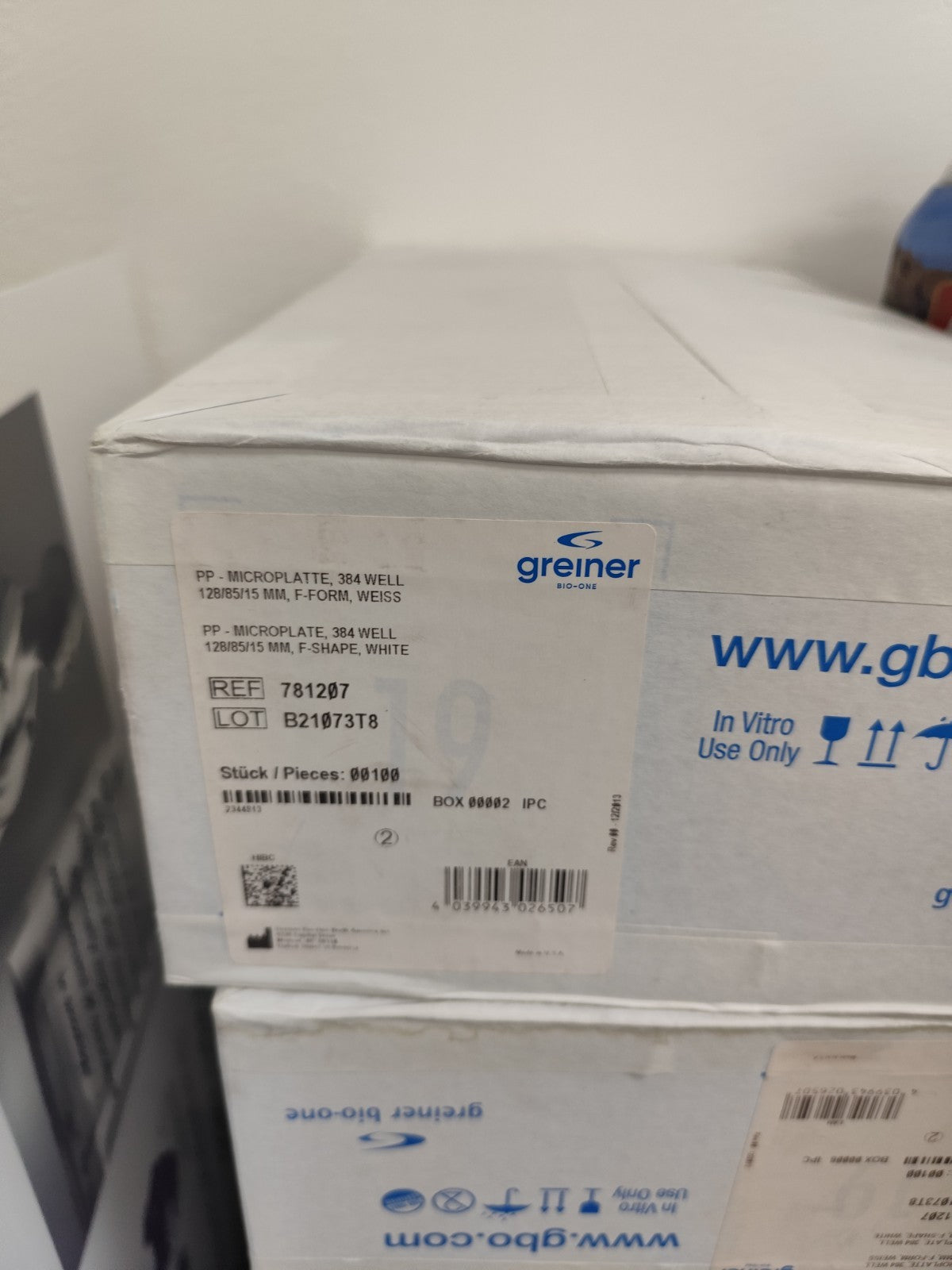 MICROPLATE 384 WELL PP F-BOTTOM 781207 Cs100