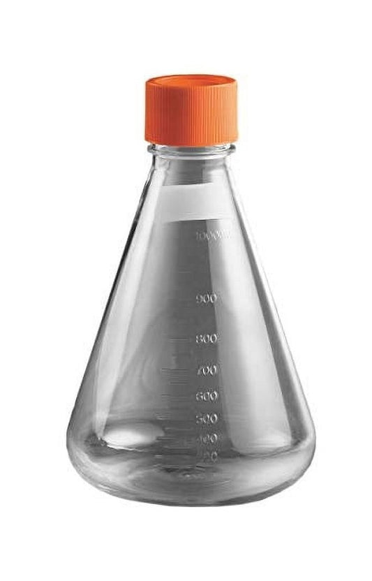 Baffled corning 2 liter Plastic flask Sterile 0.2ul Filter Polycarbonate