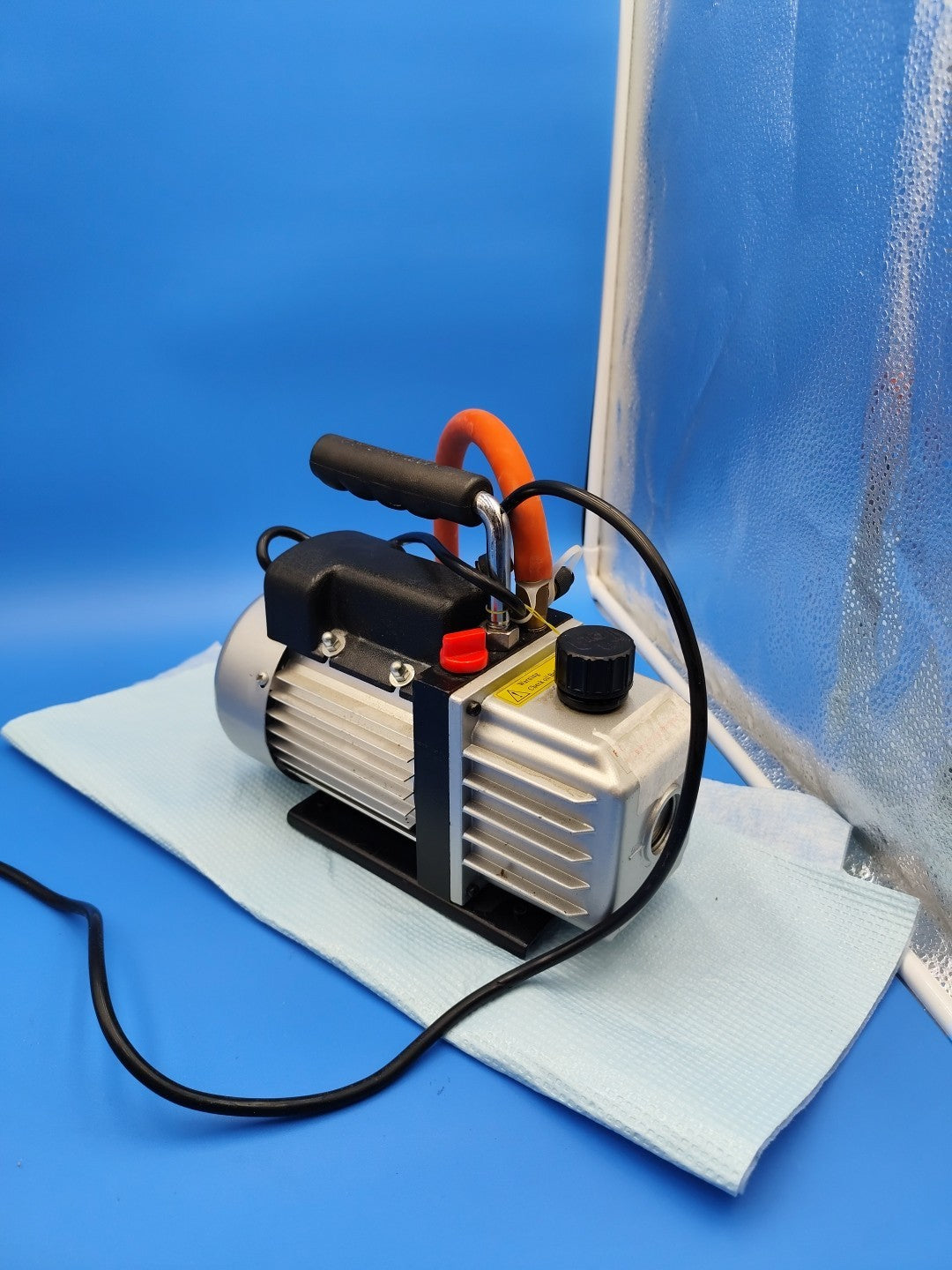 rotary  vacuum pump vp3.0 6.5oz Oil 1725rpm Working 110v 60hz CFM3.0