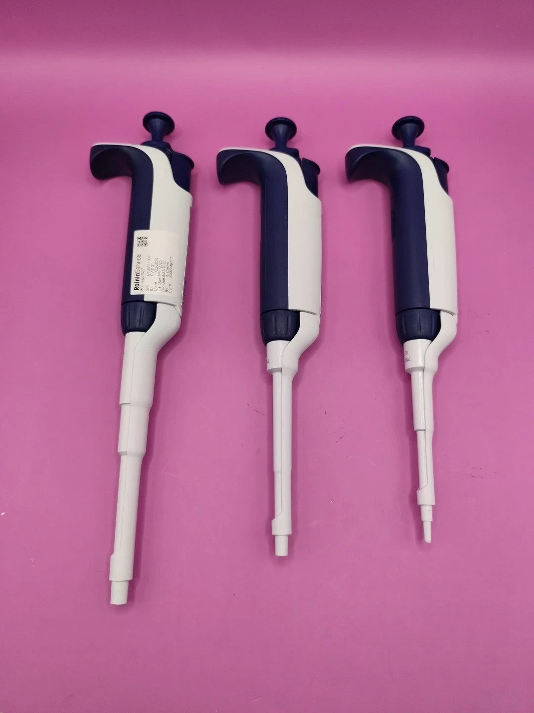 Rainin XLS LTS pipette L2 L10 L20 L100 L200 L1000 5000 10ml  Stand Warranty