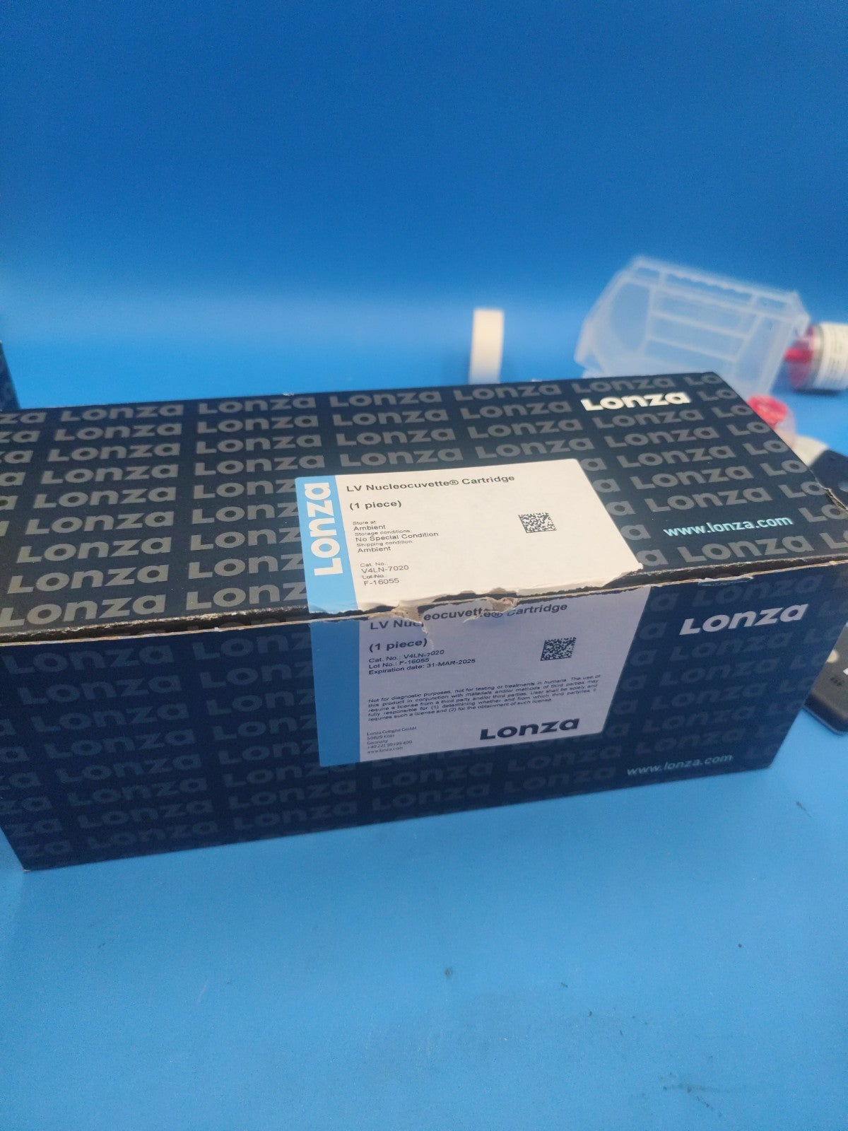 lv nucleofector cartridge 1 Piece V4LN-7020