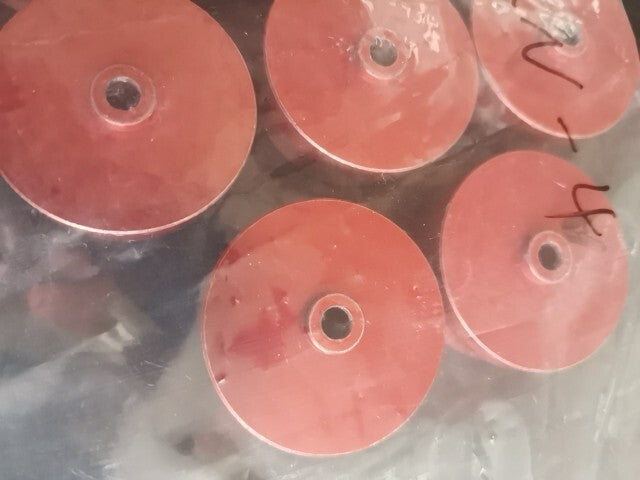 Lot Of 11 Used Cap Assemblies For Ultra Speed Centrifuge Tubes Large