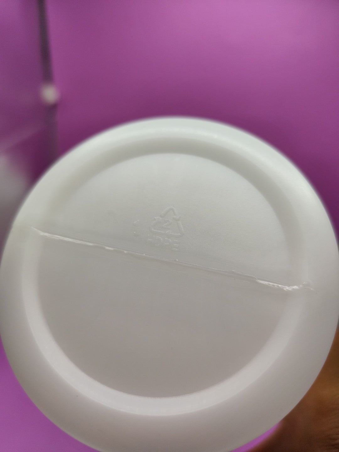 Set Of 4pcs 1000ml HDPE Wide Mouth Plastic Container