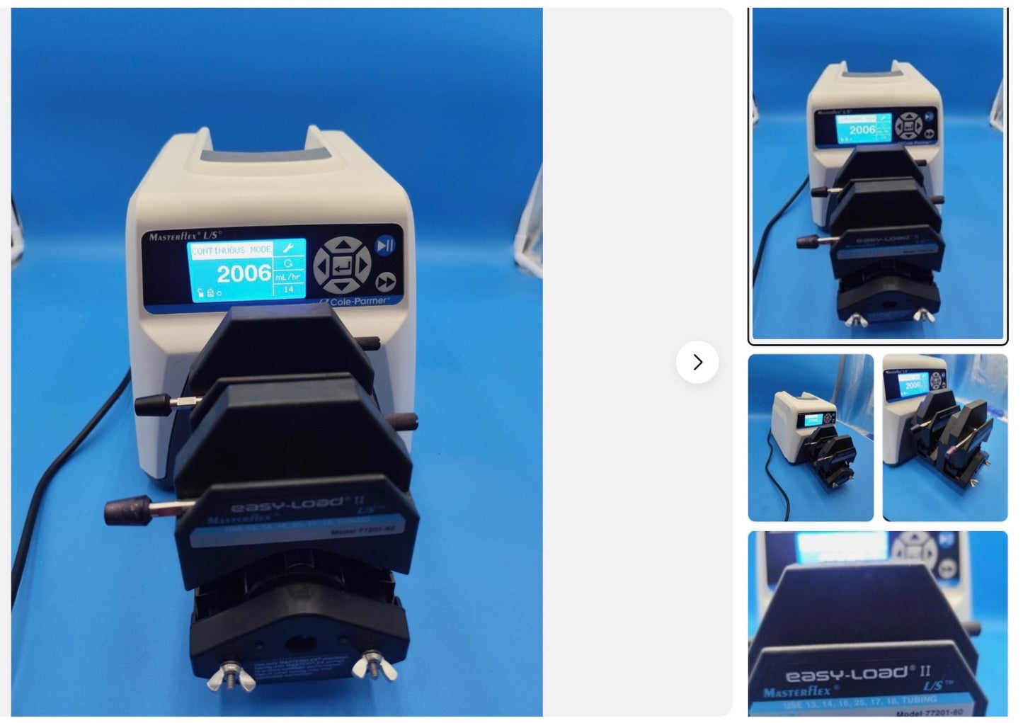 Masterflex L/S Peristaltic Pump Drive with Pump Head U pick