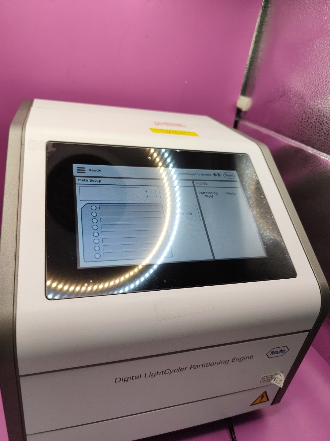 roche lightcycler partitioning engine