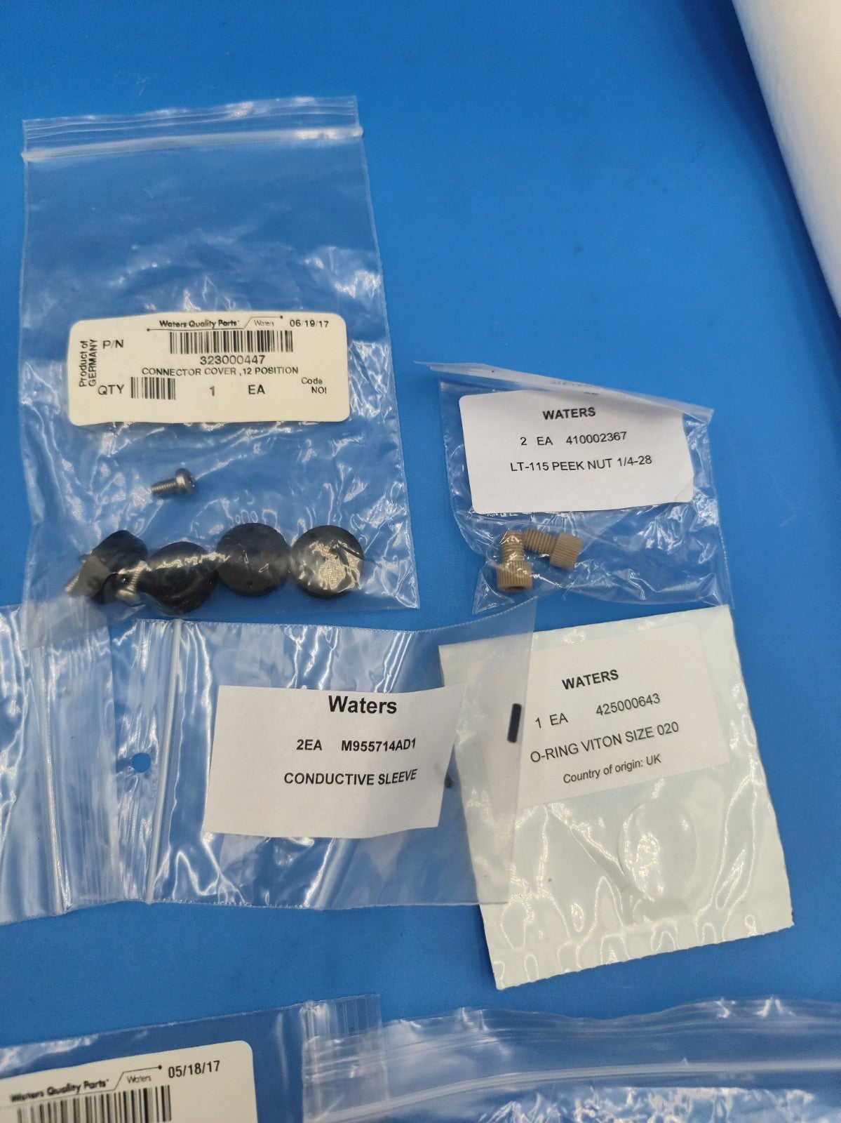 Large Lot Of Waters Service Parts