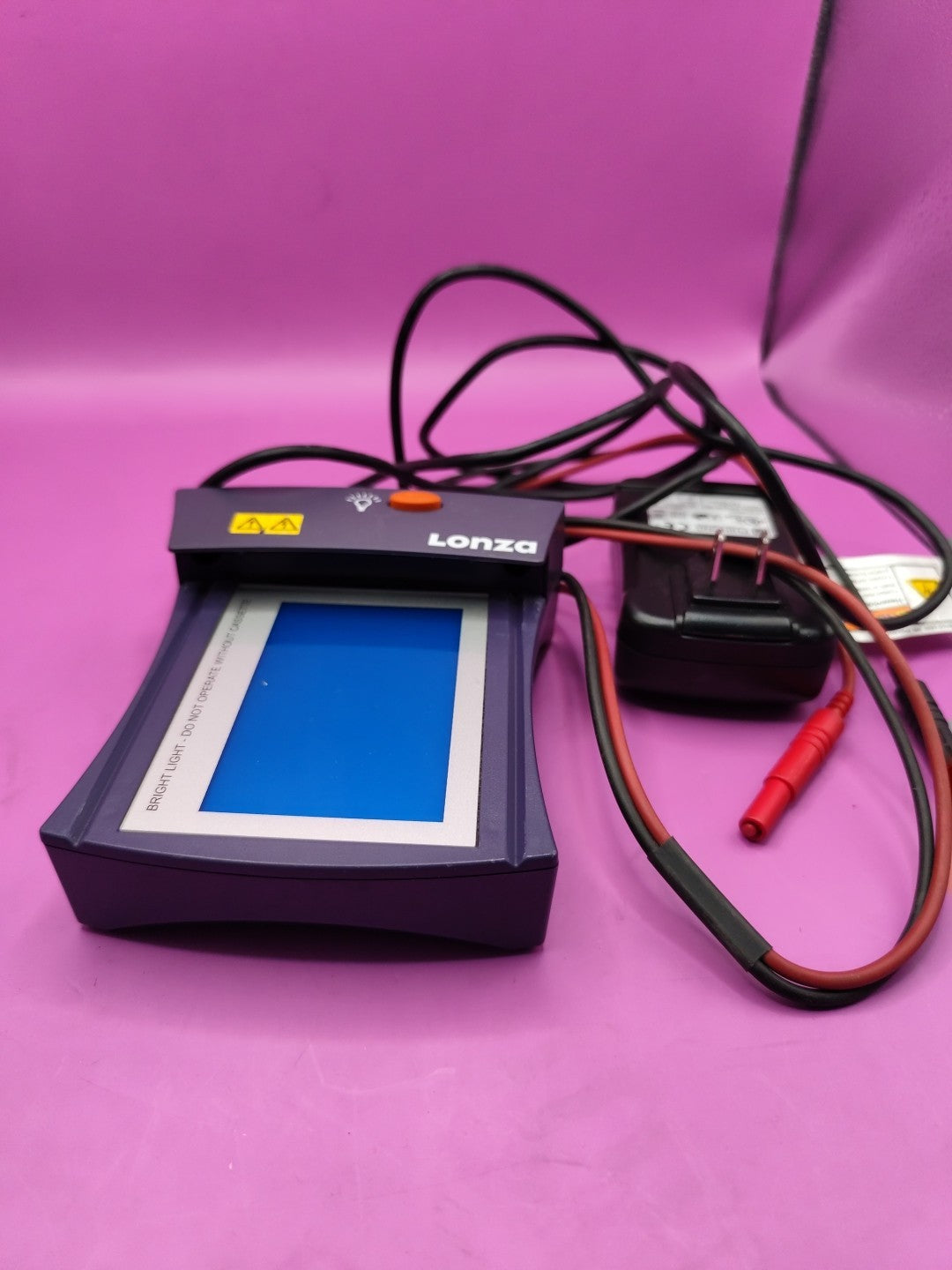 Lonza Flasks Gel Dock Working