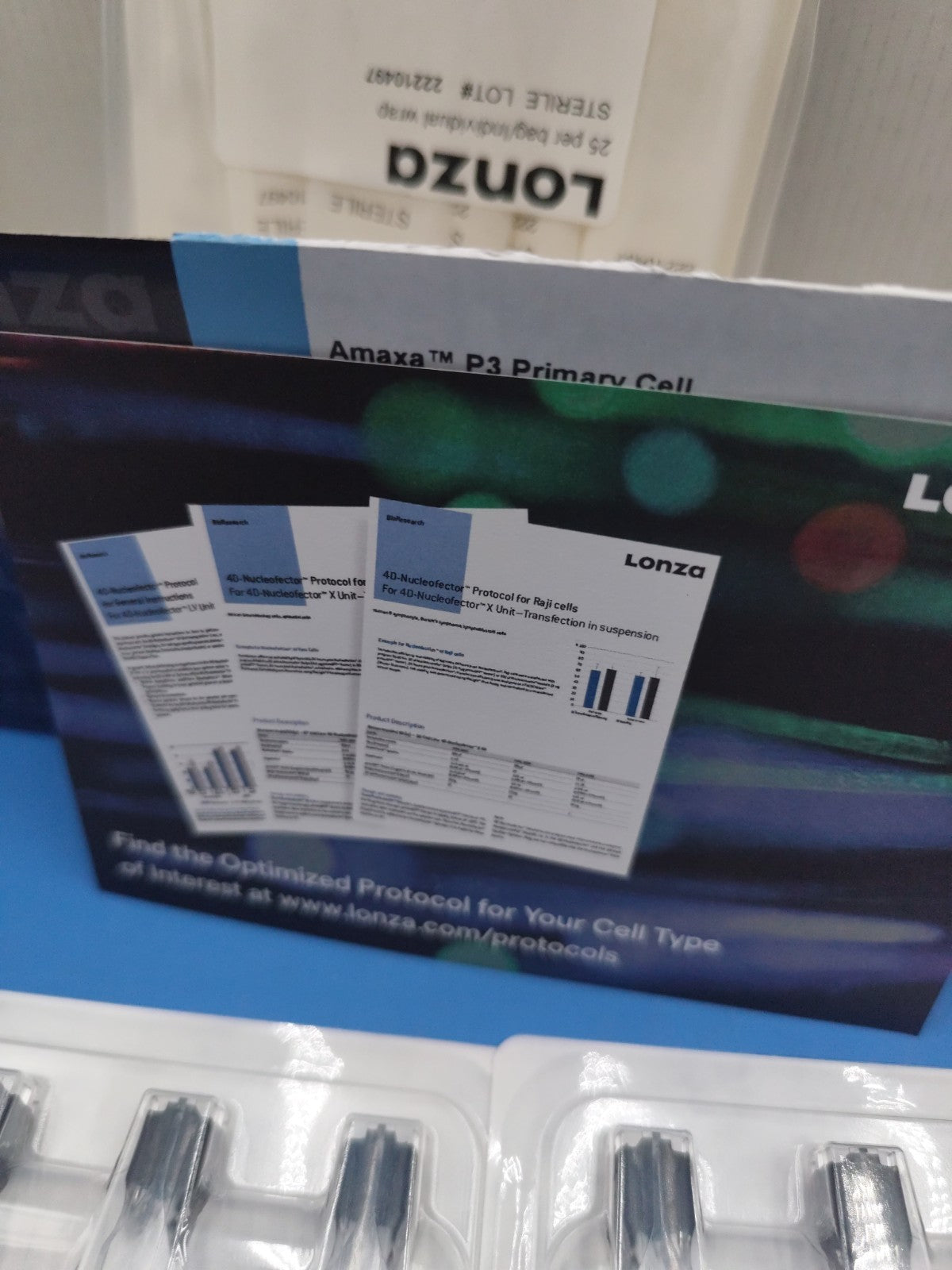 Lonza Amaxa P3 Primary Cell 4D-Nucleofector X Kit L  P/N V4XP-3024