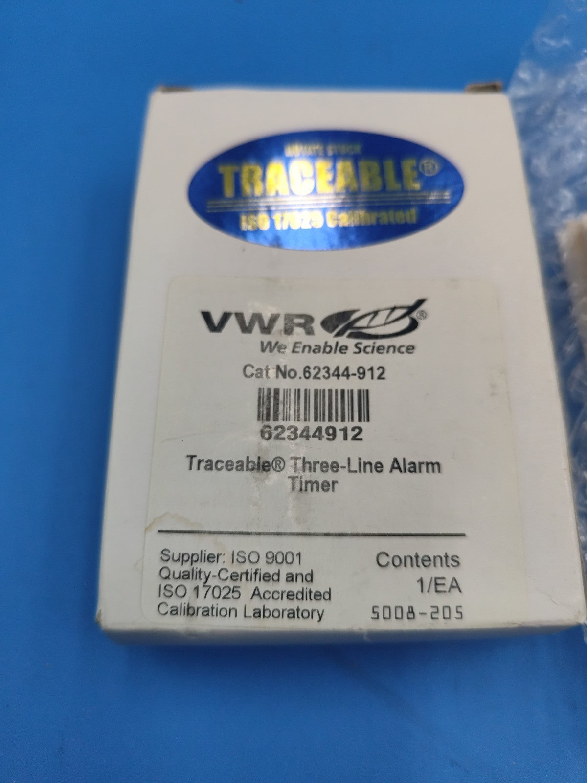 VWR Traceable Three Channel Laboratory Alarm Timer 62344-912