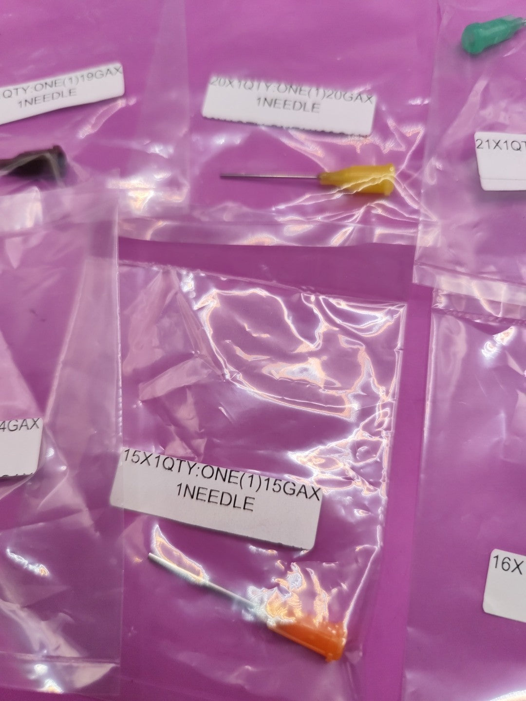 McMaster Carr Needle Set Of 11 Different Gauges With Luer Lock Connection 