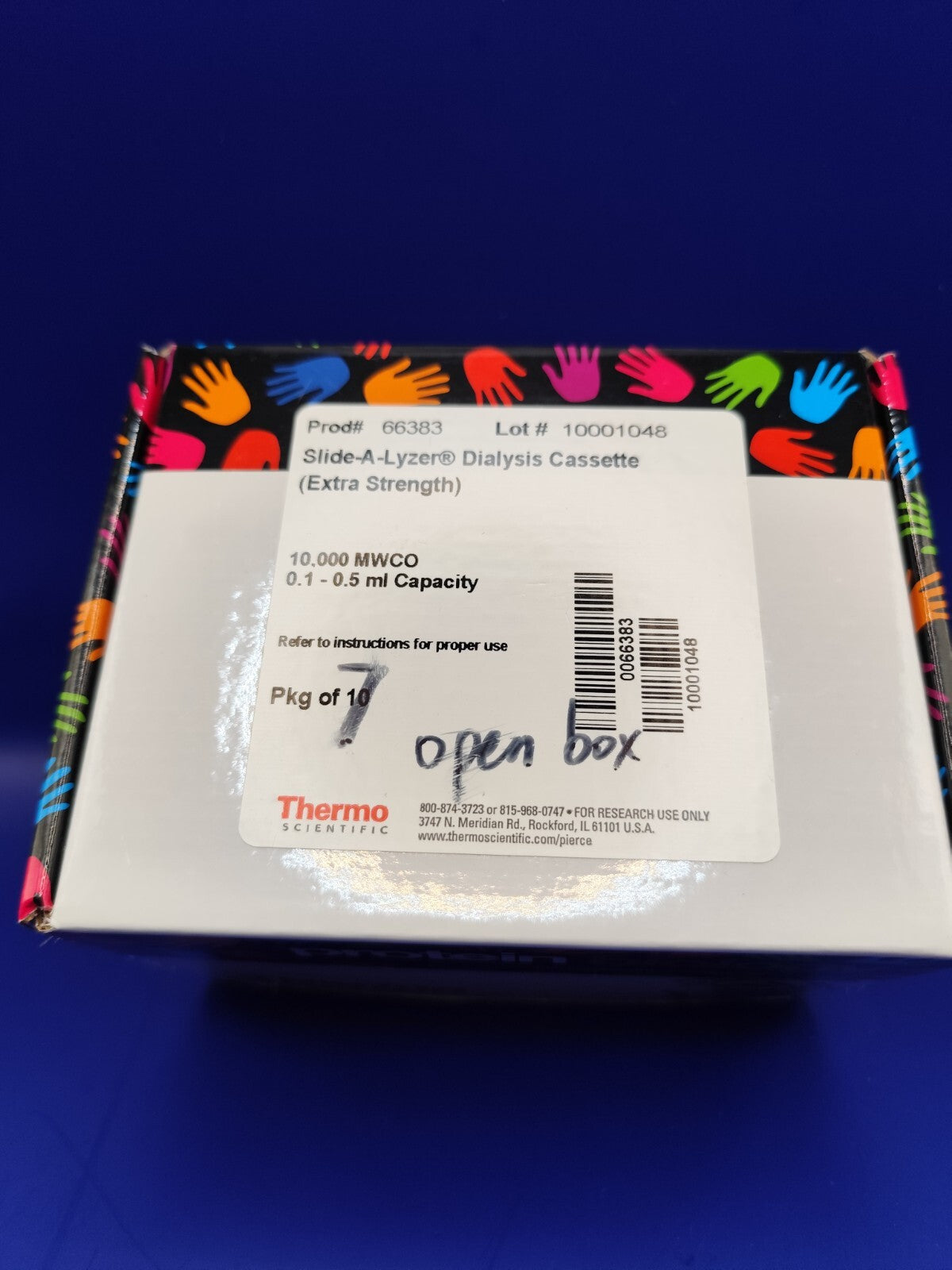 Thermo Dialysis Cassette 3.5 7 10 30 kd 0.1-230ml