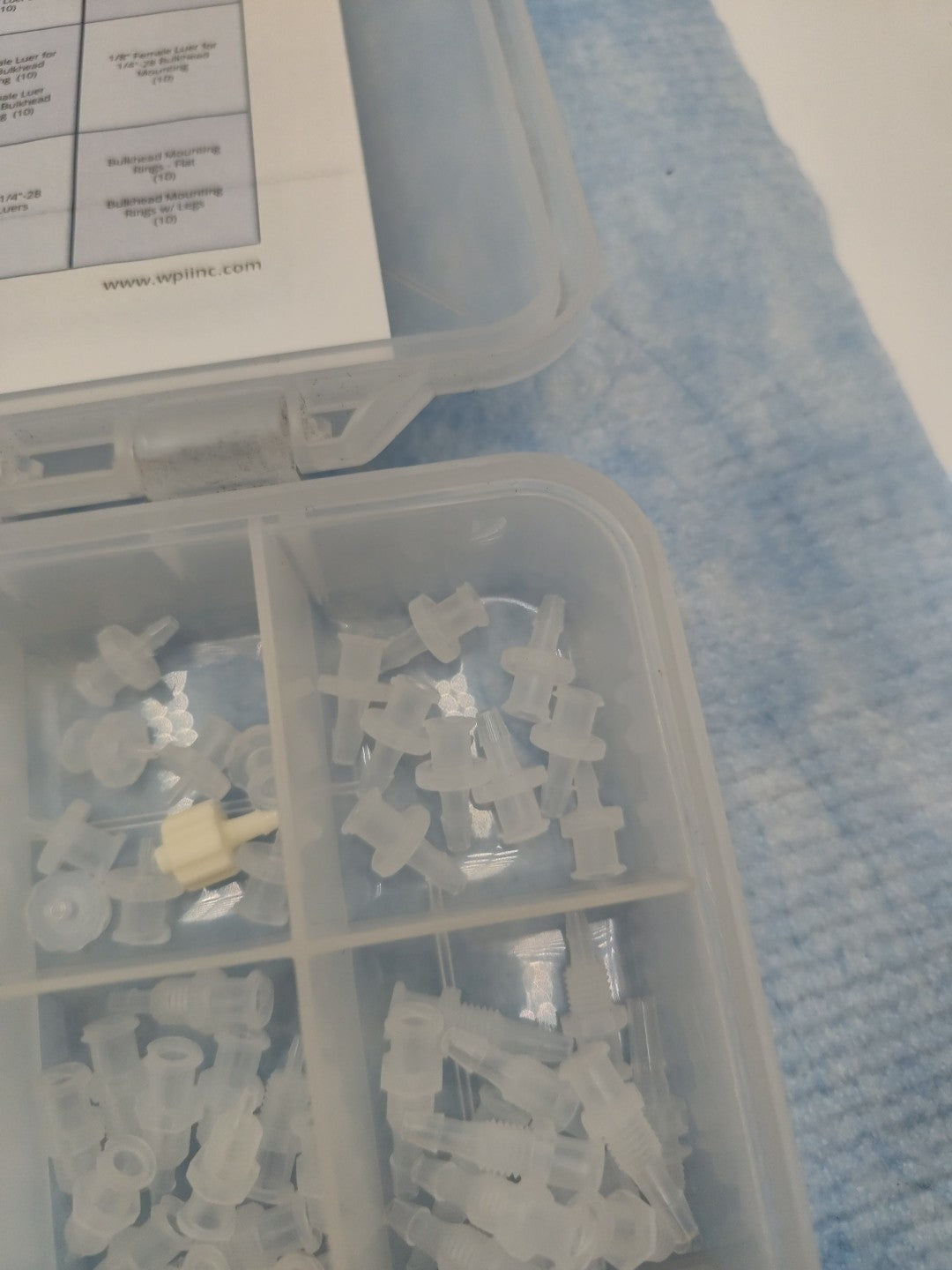 world precision instruments luer to tubing coupler assortment kit