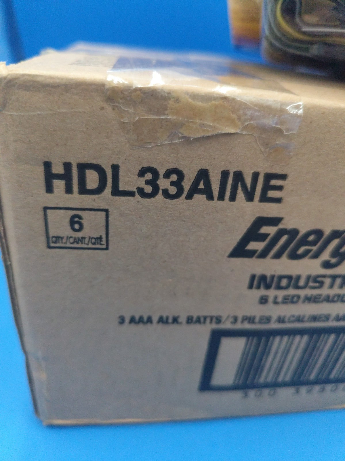 6 Pack Energizer 95 Lumens Headlight Water Resistant