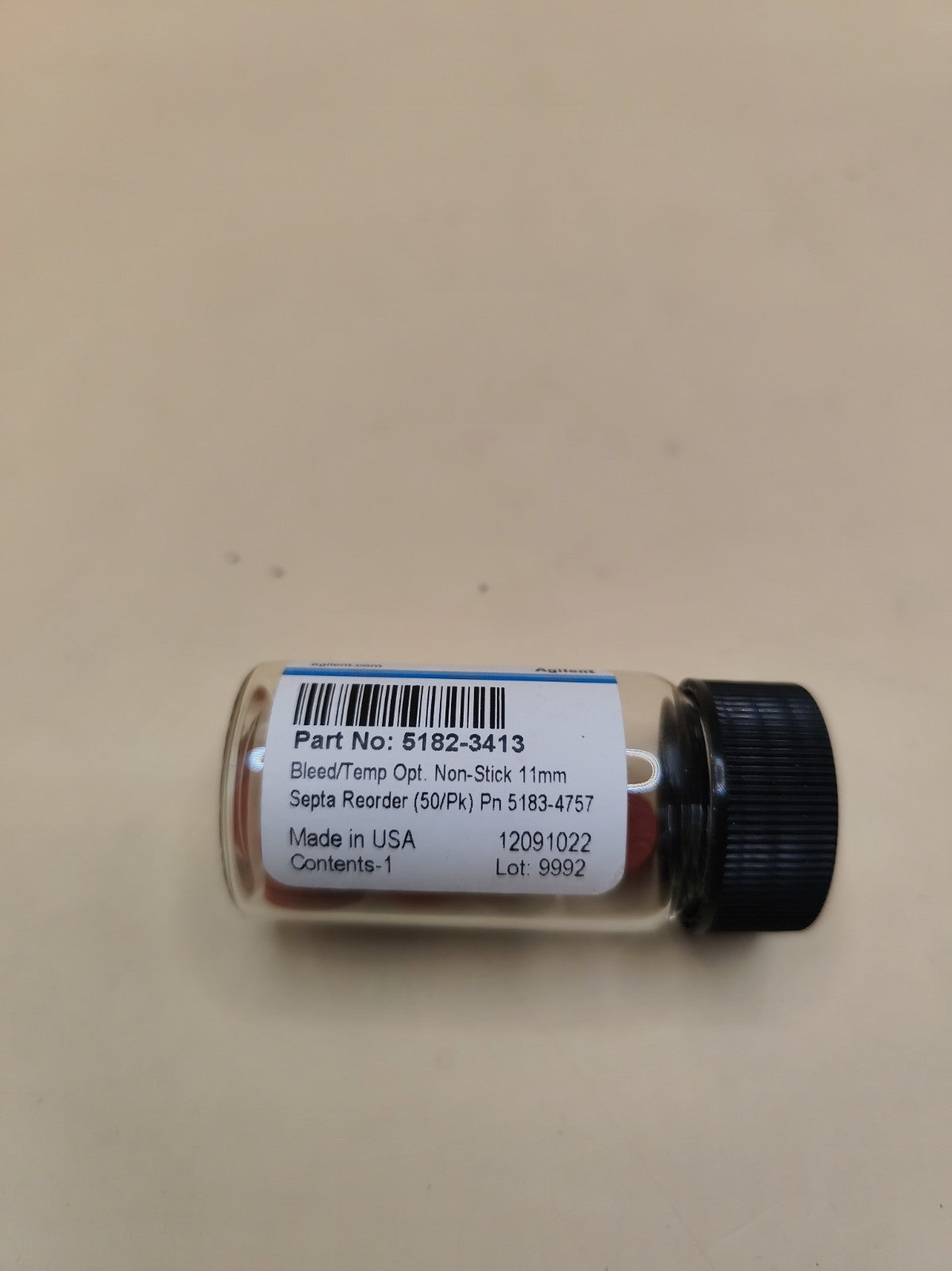 18 PK For Agilent 5182-3413 51823413 High Temp Low Bleed Septa