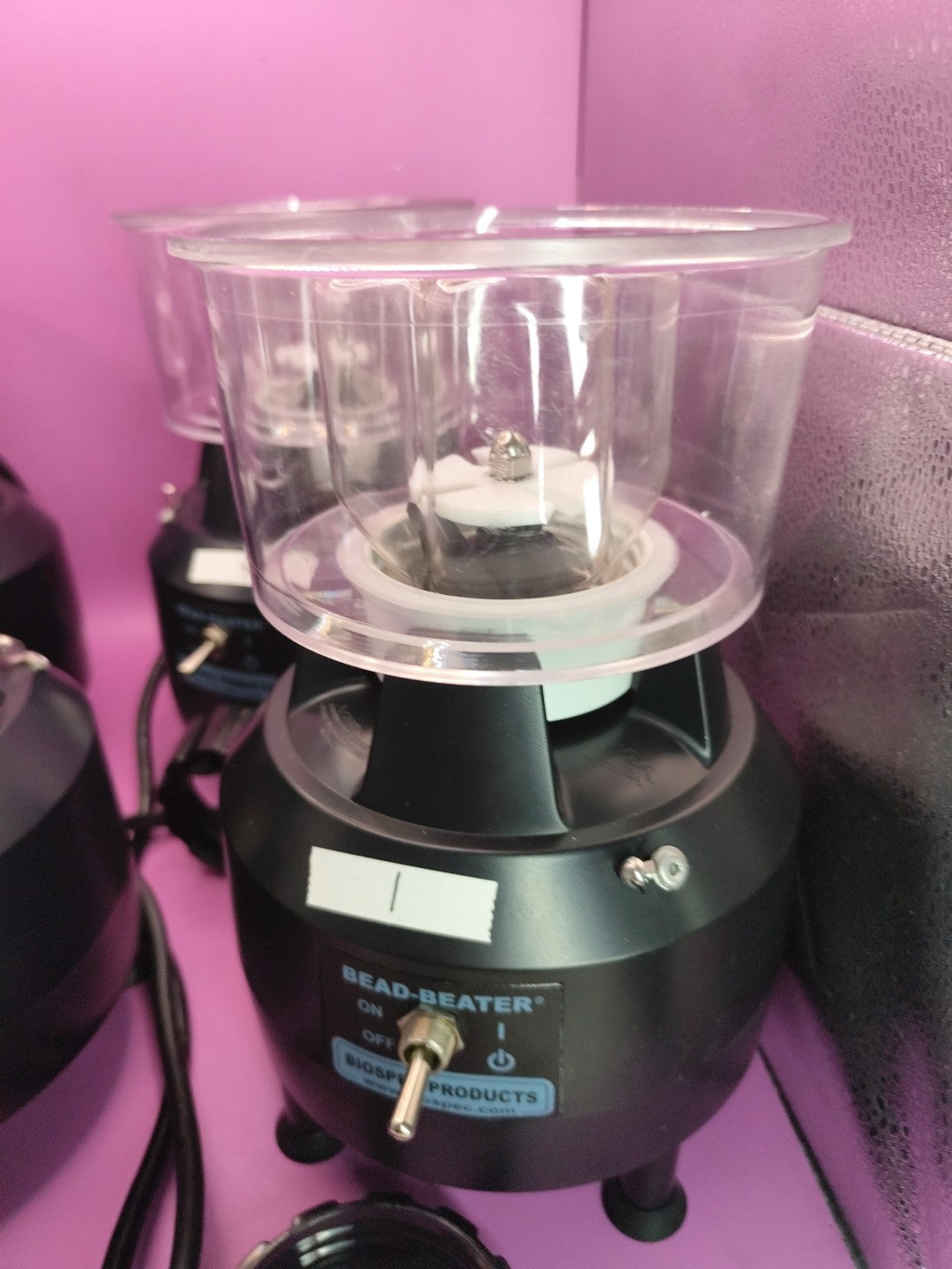 Hamilton Beach Biospec Beat Beater Homogenizer Disrupter Blender