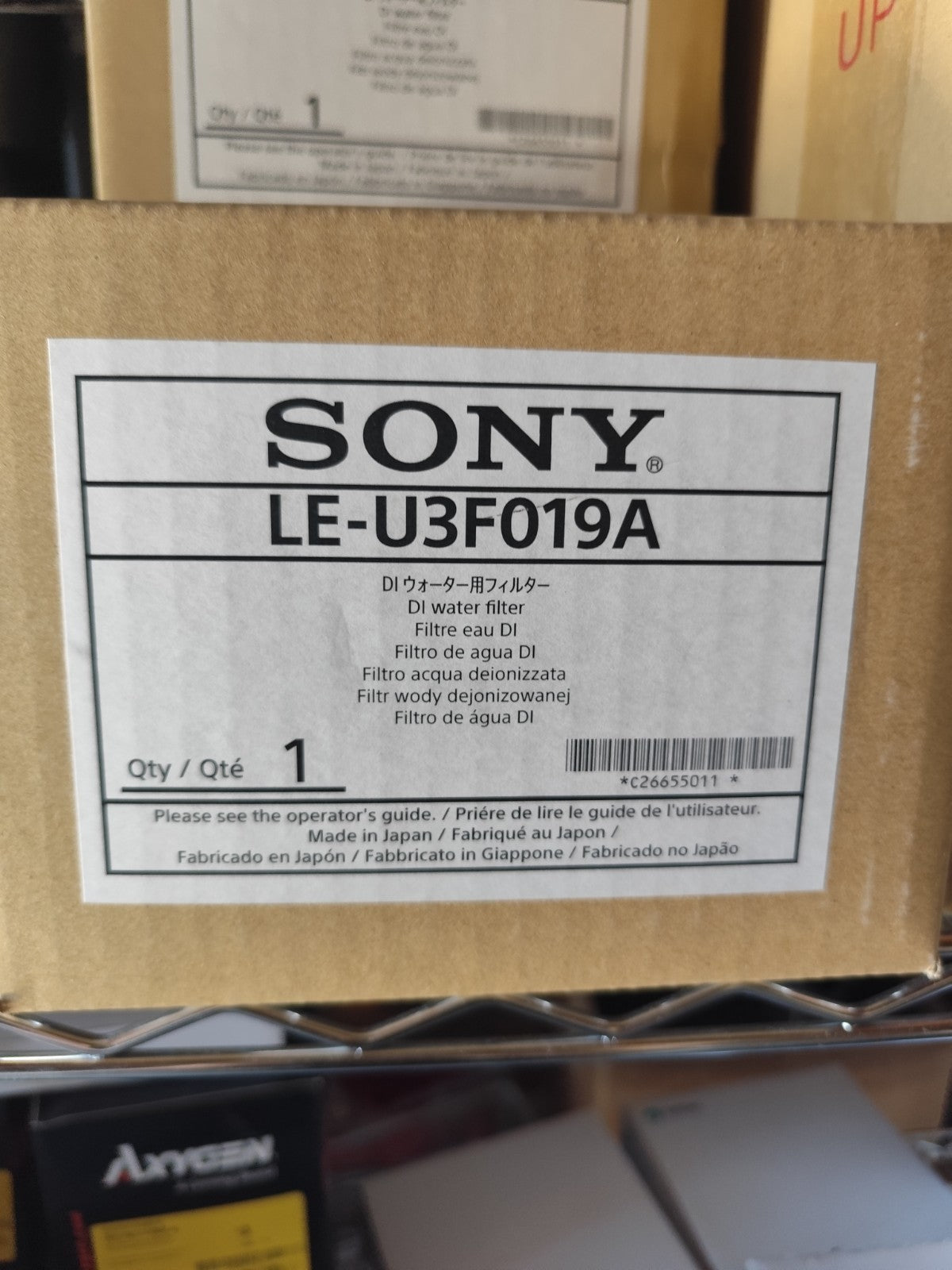 SONY LE-U3F019A DI Water Filter - SH800