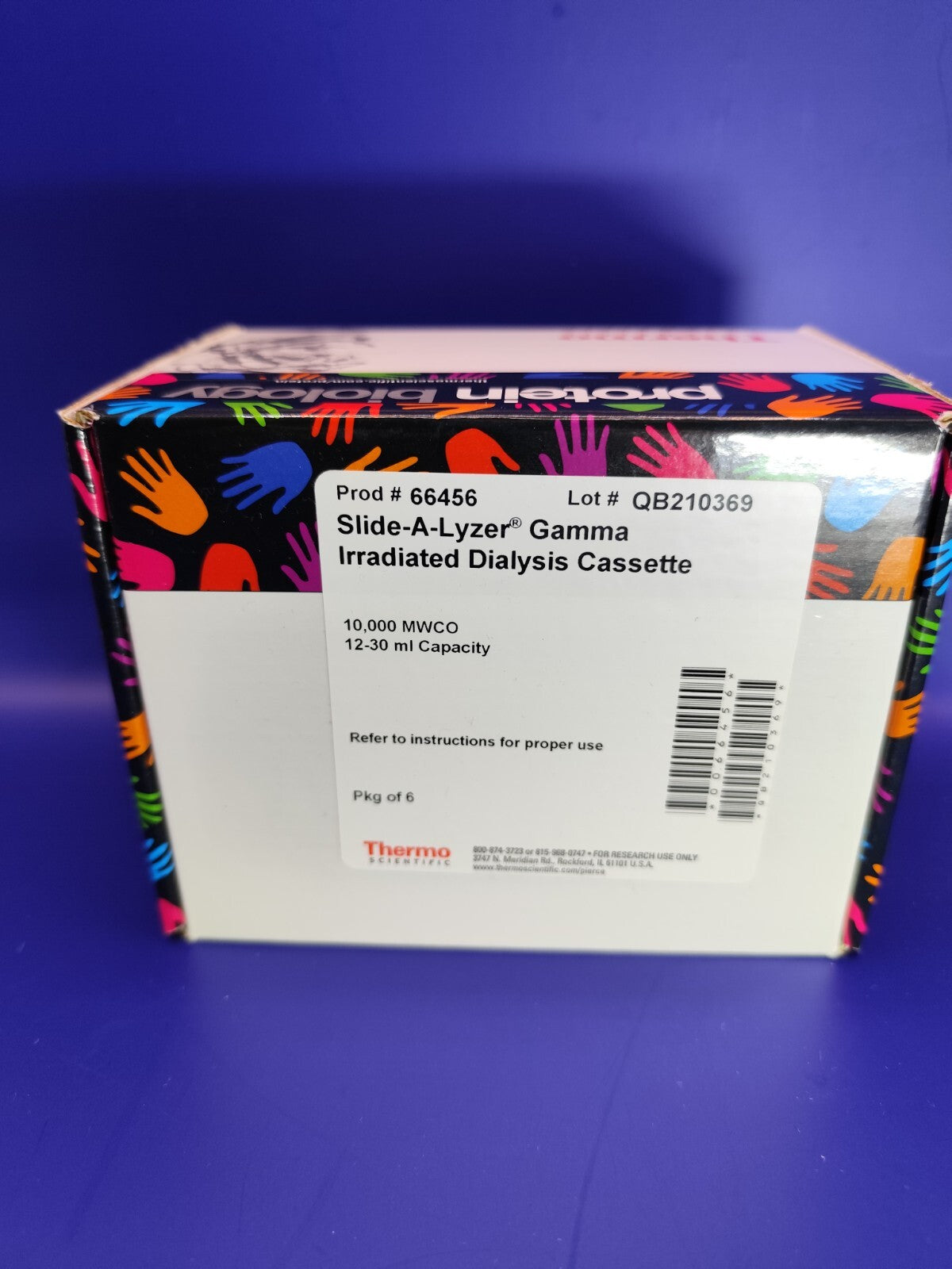 Thermo Dialysis Cassette 3.5 7 10 30 kd 0.1-230ml