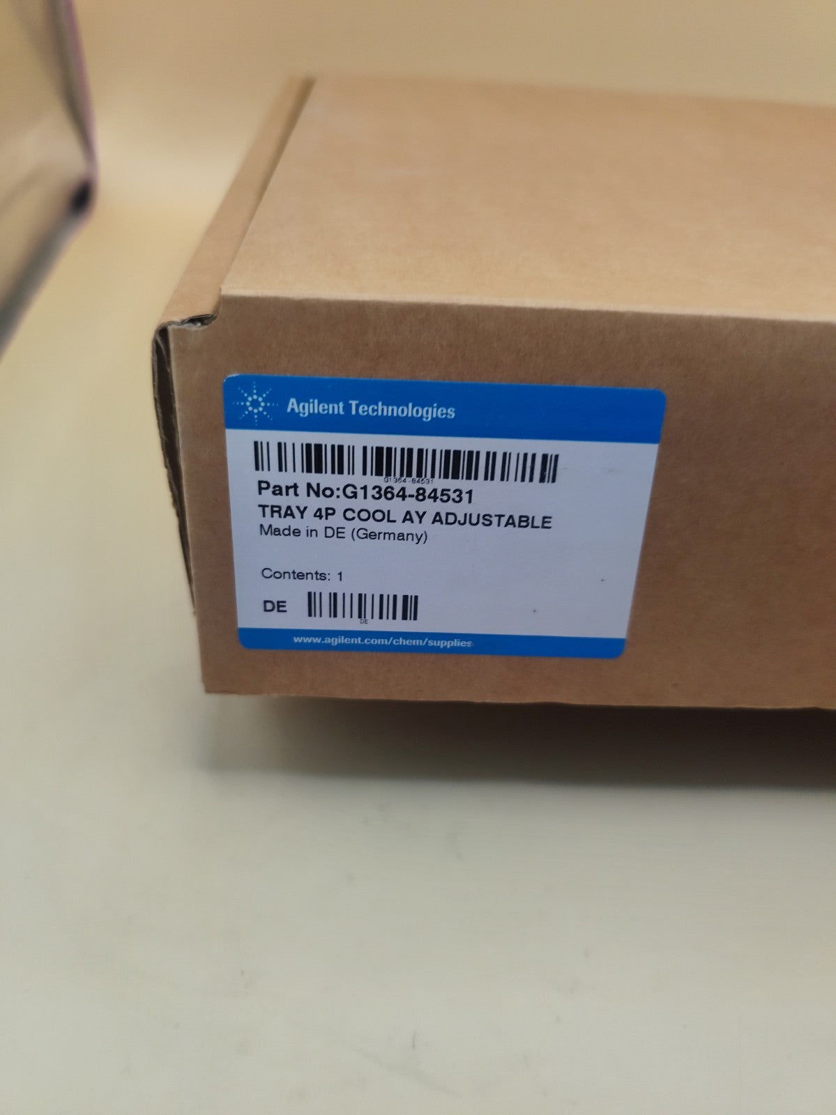 Agilent G1364-84531 Tray for 4 Well Plates, Adjustable, Cooled