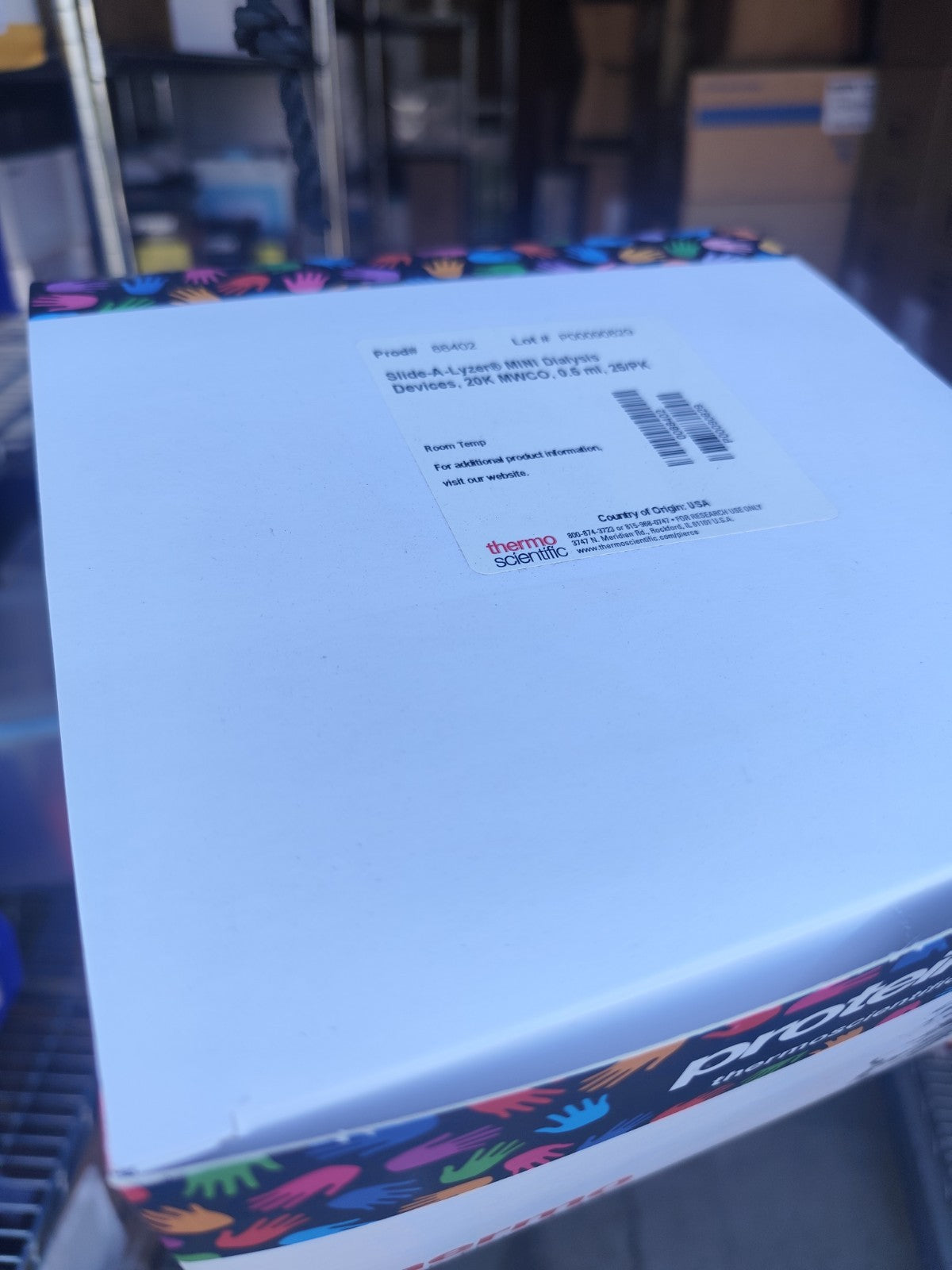 Prod# 88402 Slide-A-Lyzer MINI Dialysis Devices, 20K MWCO, 0.5 ml, 25/PK