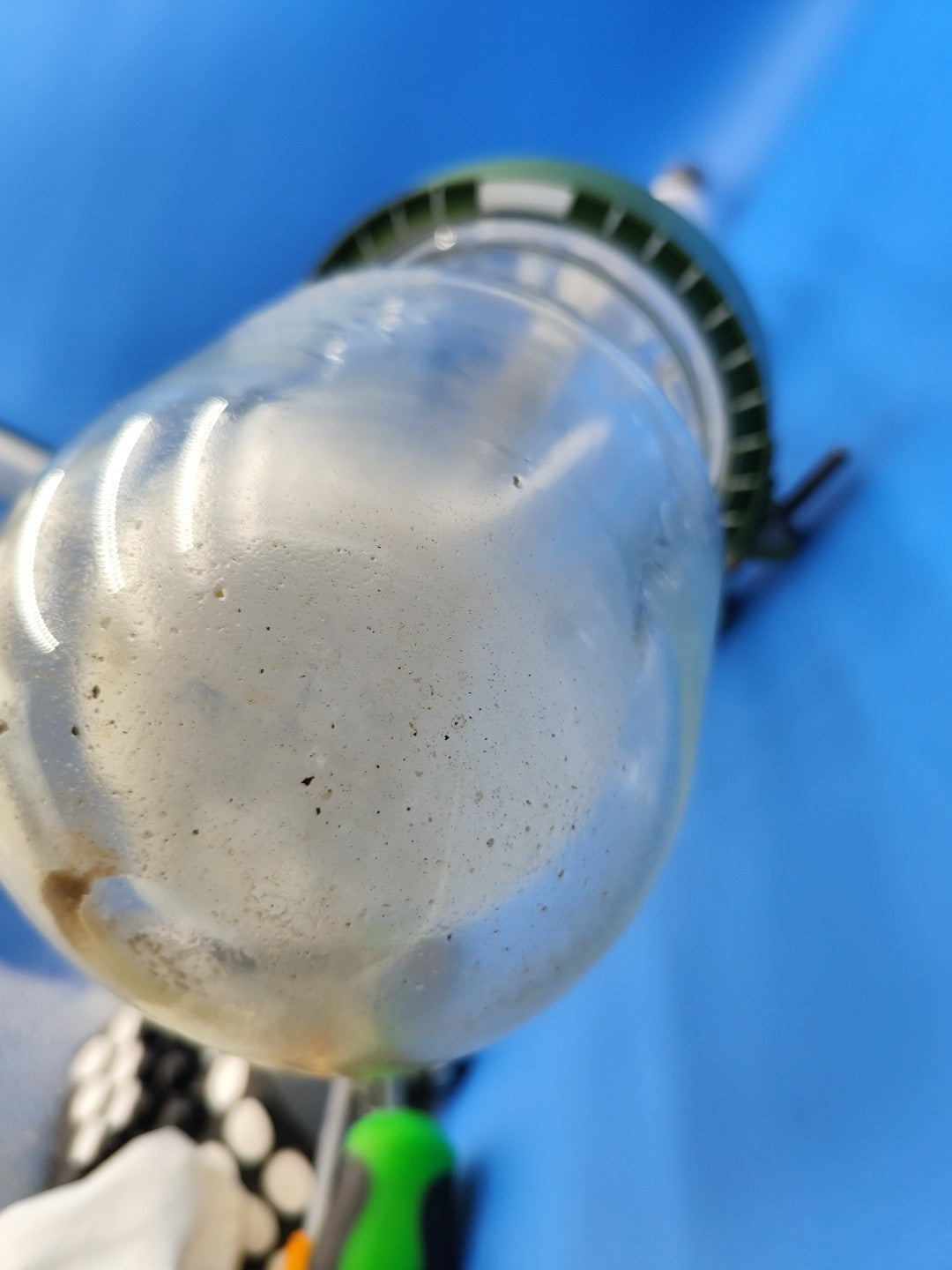 Chemglass Jacketed 500 ml Reactor Bioreactor Used No Chip