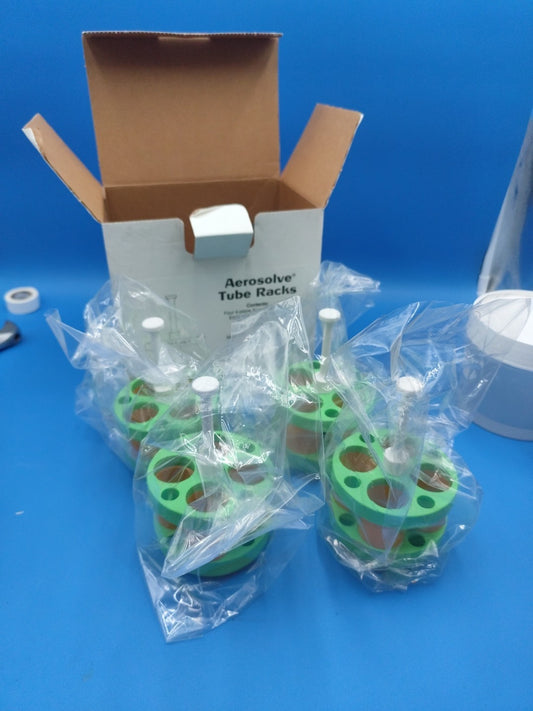 Beckman Coulter Aerosolve Tube Racks 358992 Set of 4 New In Box For 50ml Tubes 