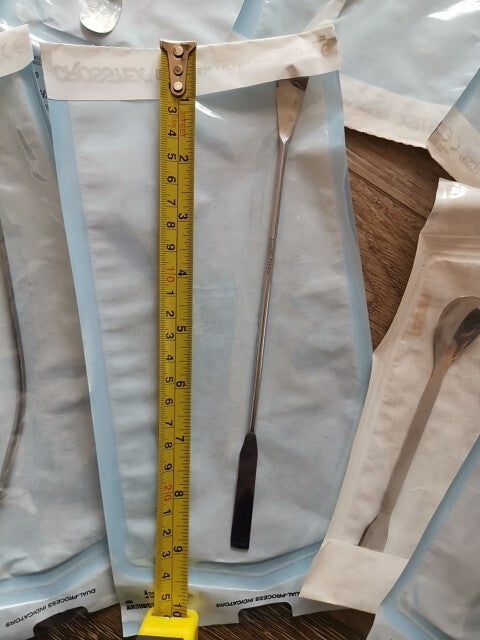 Lot Of 10 Labortatory Spatula Stainless Steel