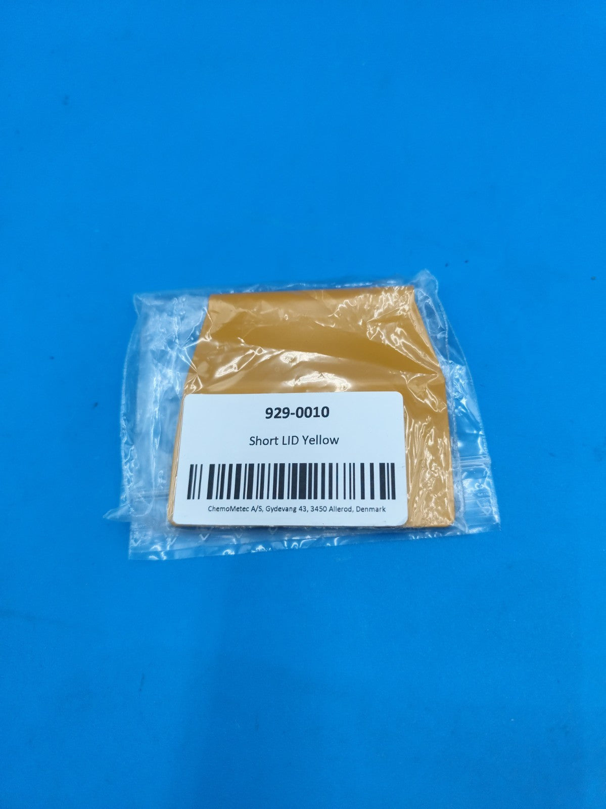 Chemometec 929-0010 short lid yellow