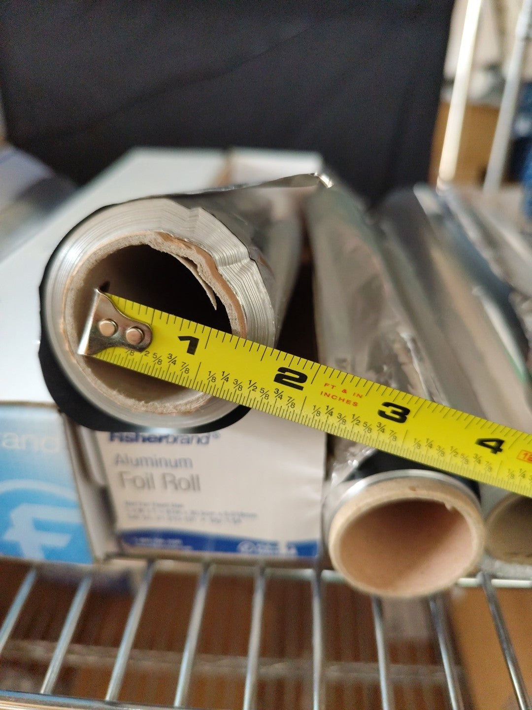Aluminum Foil 10 Rolls Patially Used