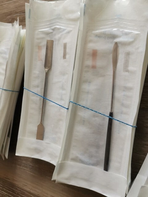 Lot Of 10 Laboratory Spatula Small