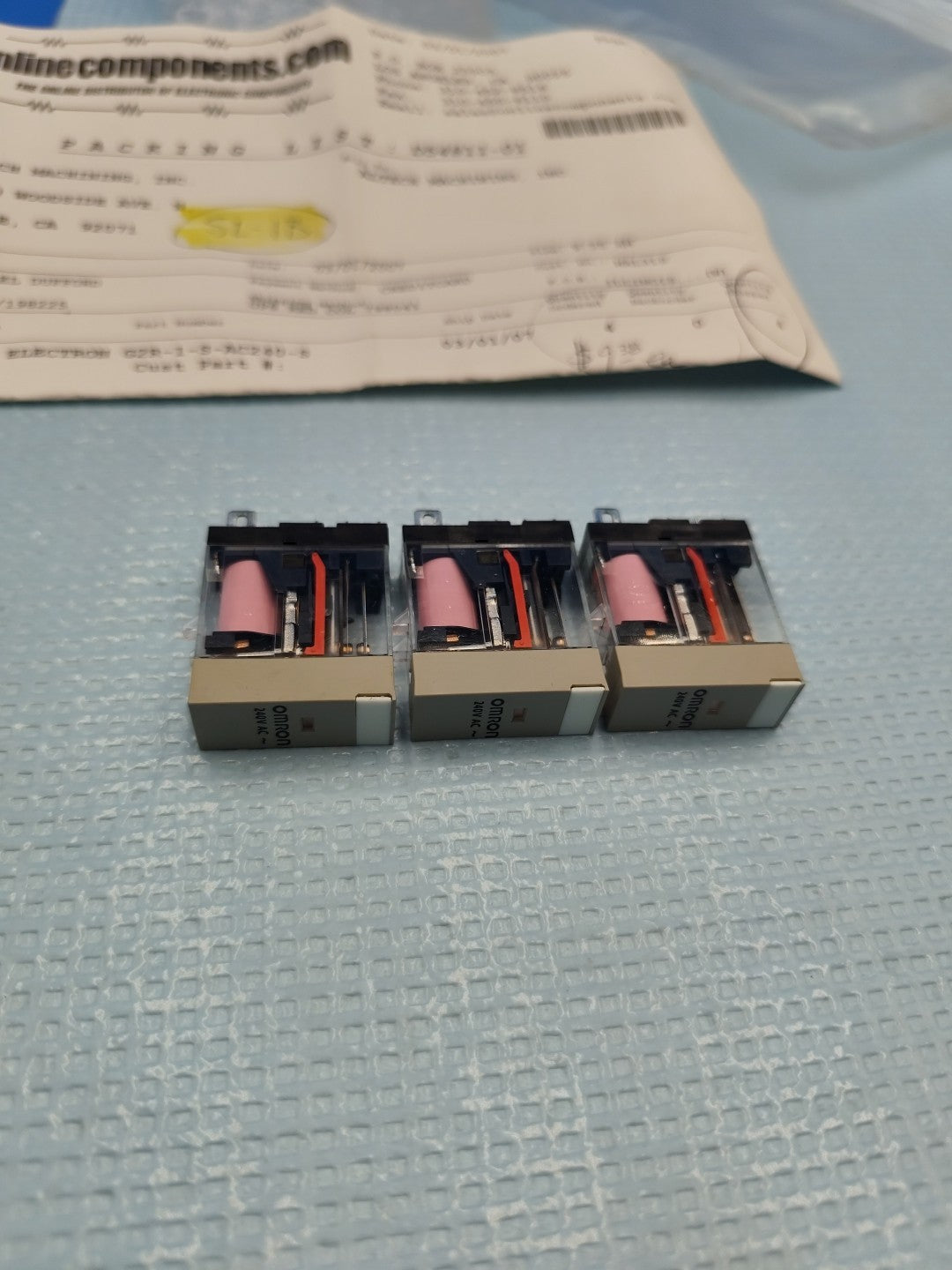 Omron G2R-1-S power relay Set Of 3