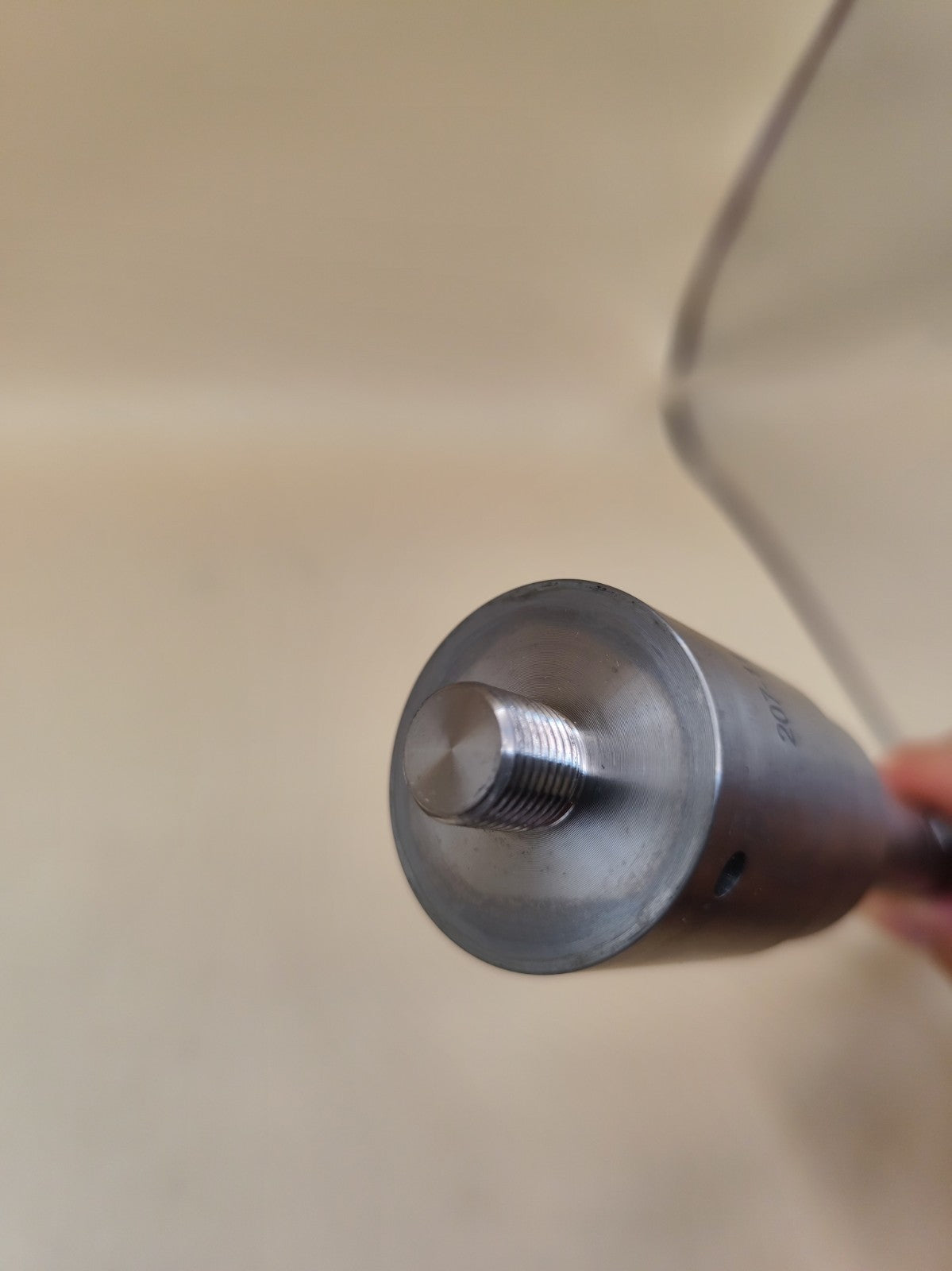 Branson Ultrasonics Booster And 1/2" (13mm) Tapered Sonicator Horn/Probe