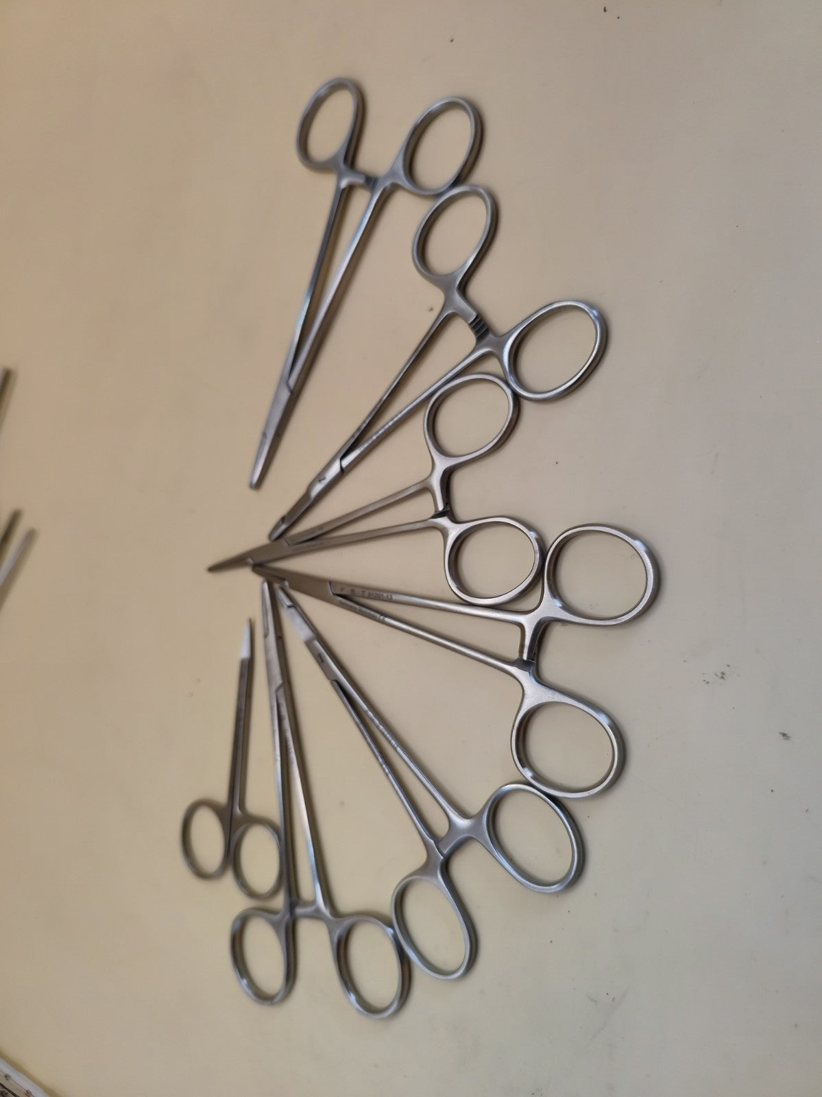 Lot Of 7 - FST Fine Science Tools And Miltex Surgical Stainless Scissors Germany