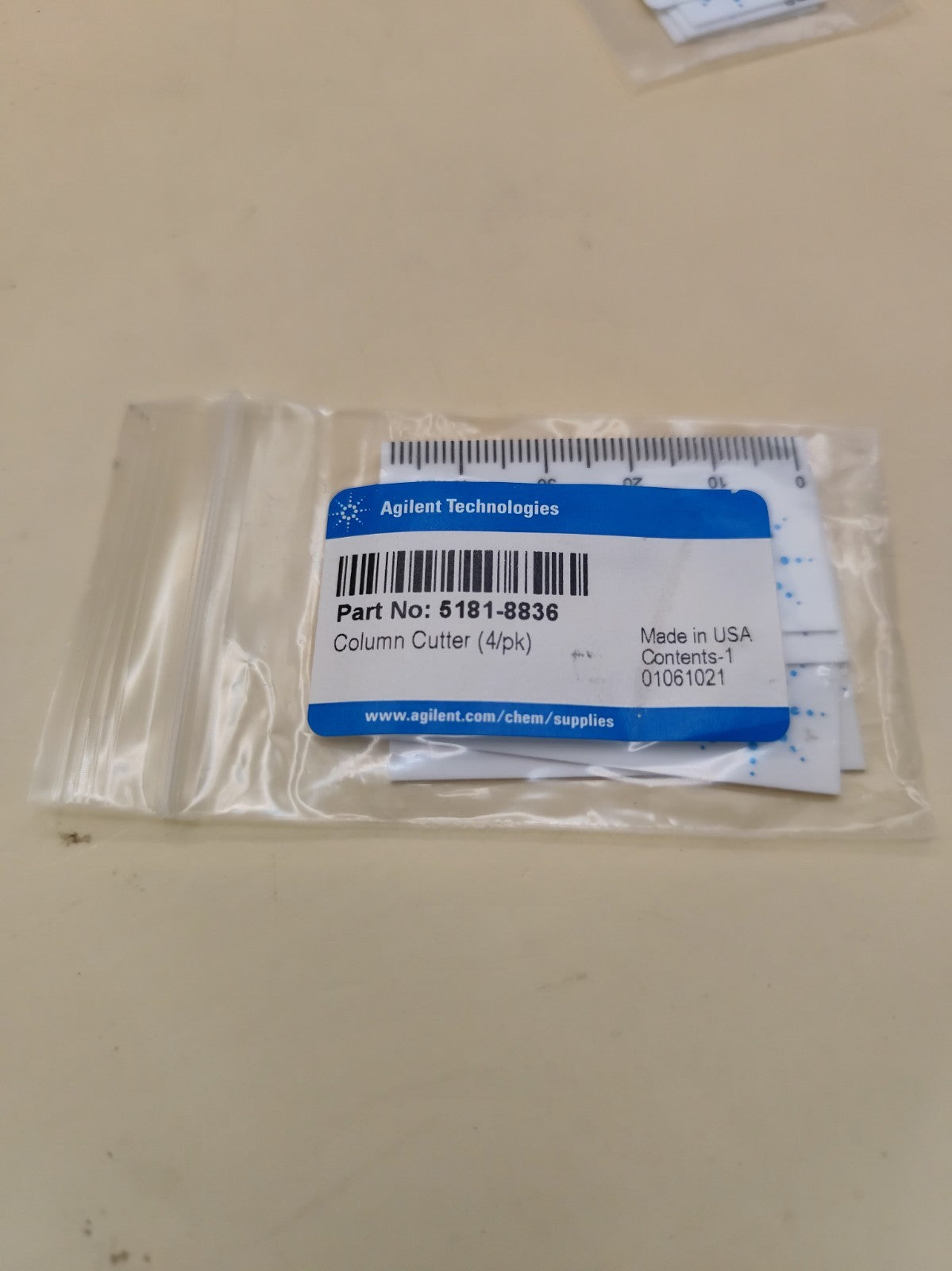 4PCS/Bag  Agilent 5181-8836 Gas Chromatography Ceramic Scribe Column Cutter