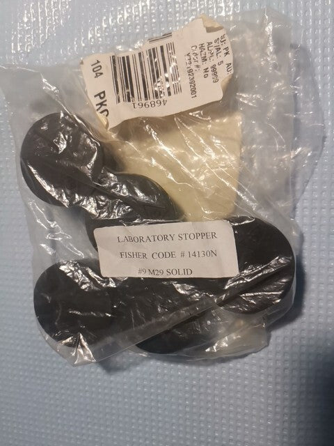 laboratory stopper #9 fisher 14130n