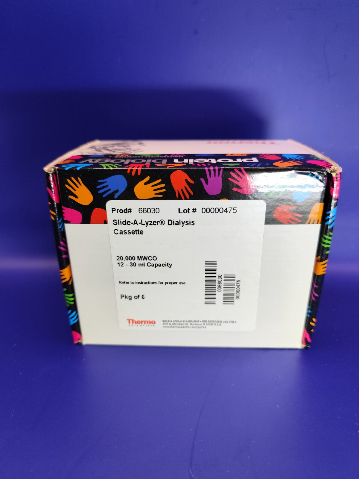 Thermo Dialysis Cassette 3.5 7 10 30 kd 0.1-230ml