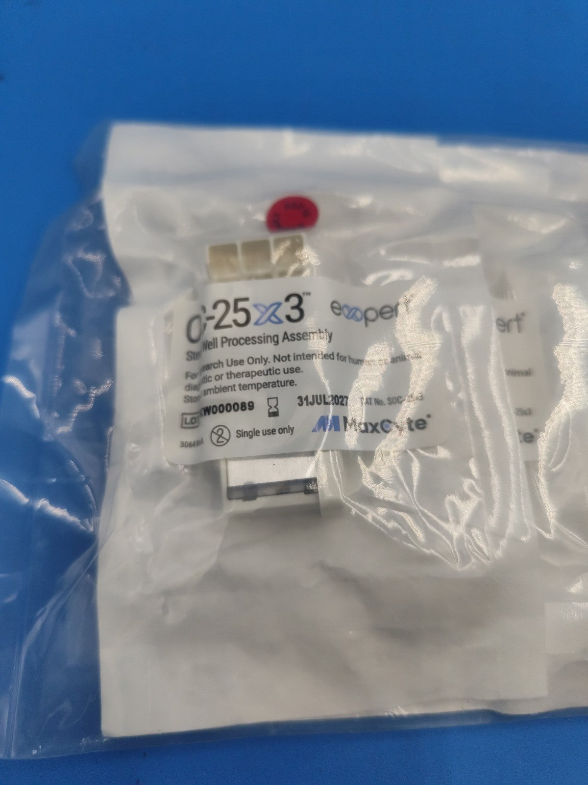 MaxCyte OC-25x3 processing assembly Expiration 2027