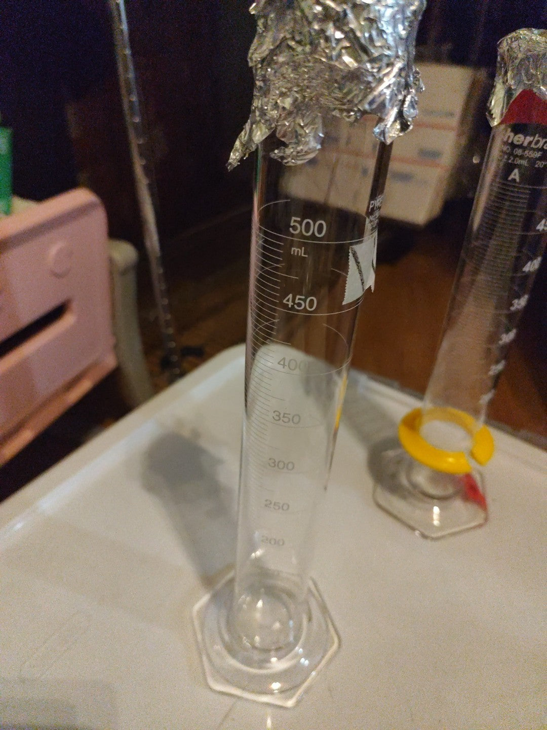 500ml Pyrex Glass Cylinder No chip 