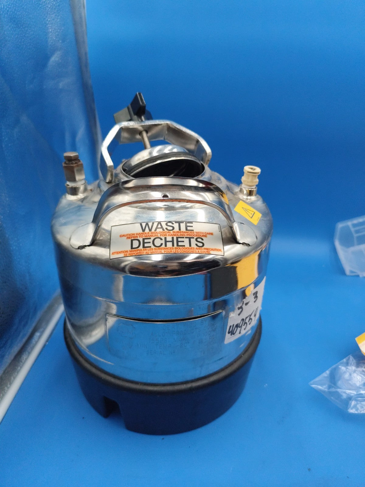 155 Psi Pressurized Vessel For Waste T316L