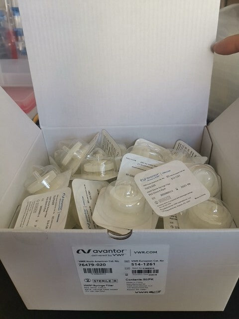 76479-020 VWR Filters Open Box, 50 Pieces Or less 