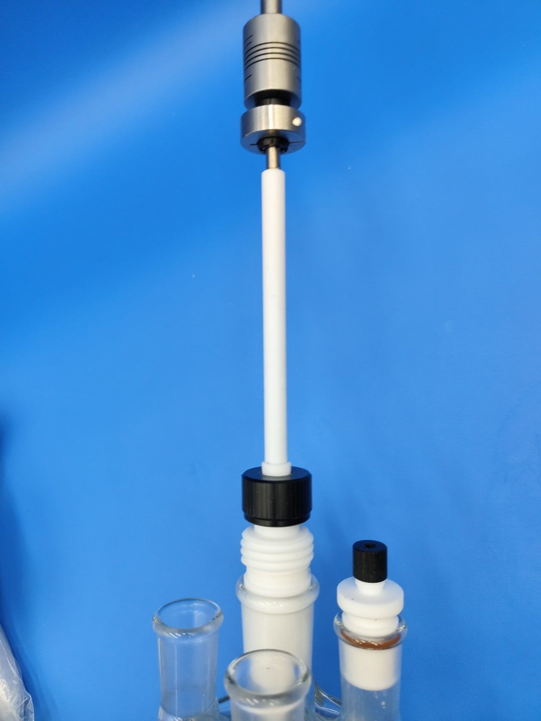 Chemglass Jacketed 500 ml Reactor Bioreactor Used No Chip