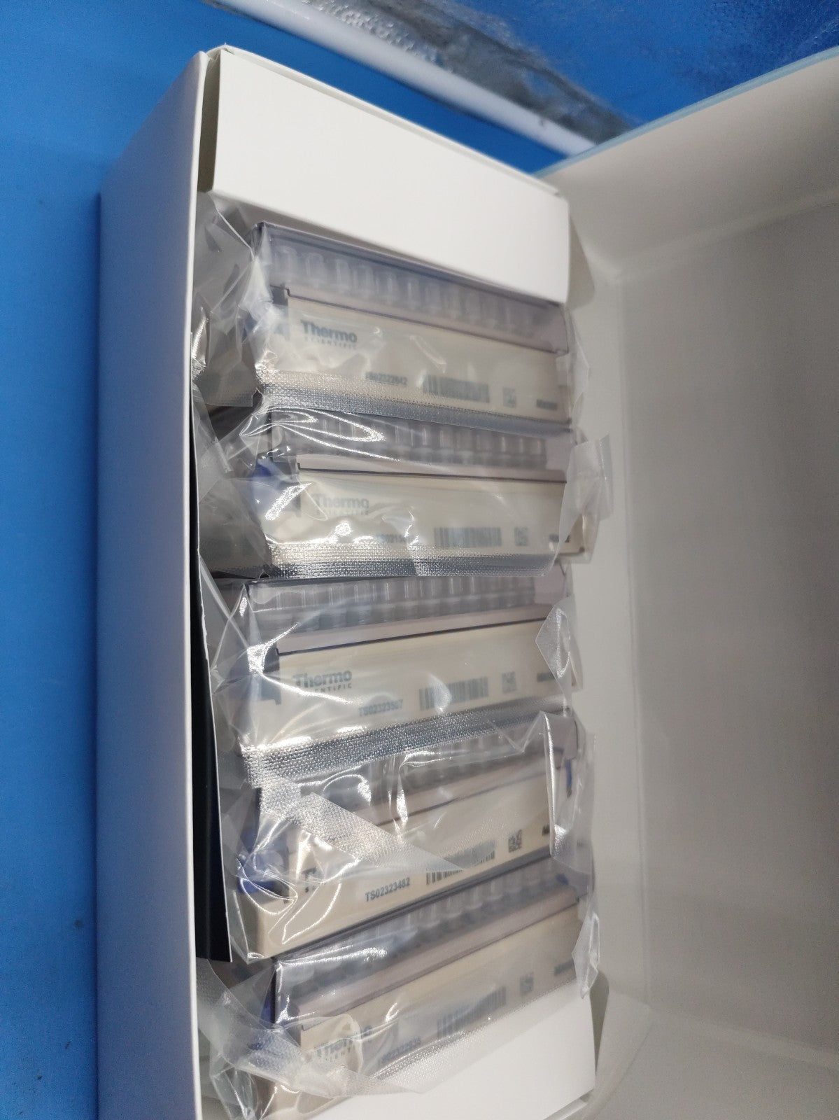 Thermo Matrix 3744 0.5mL 2D Screw Tubes STERILE barcodes Racked 