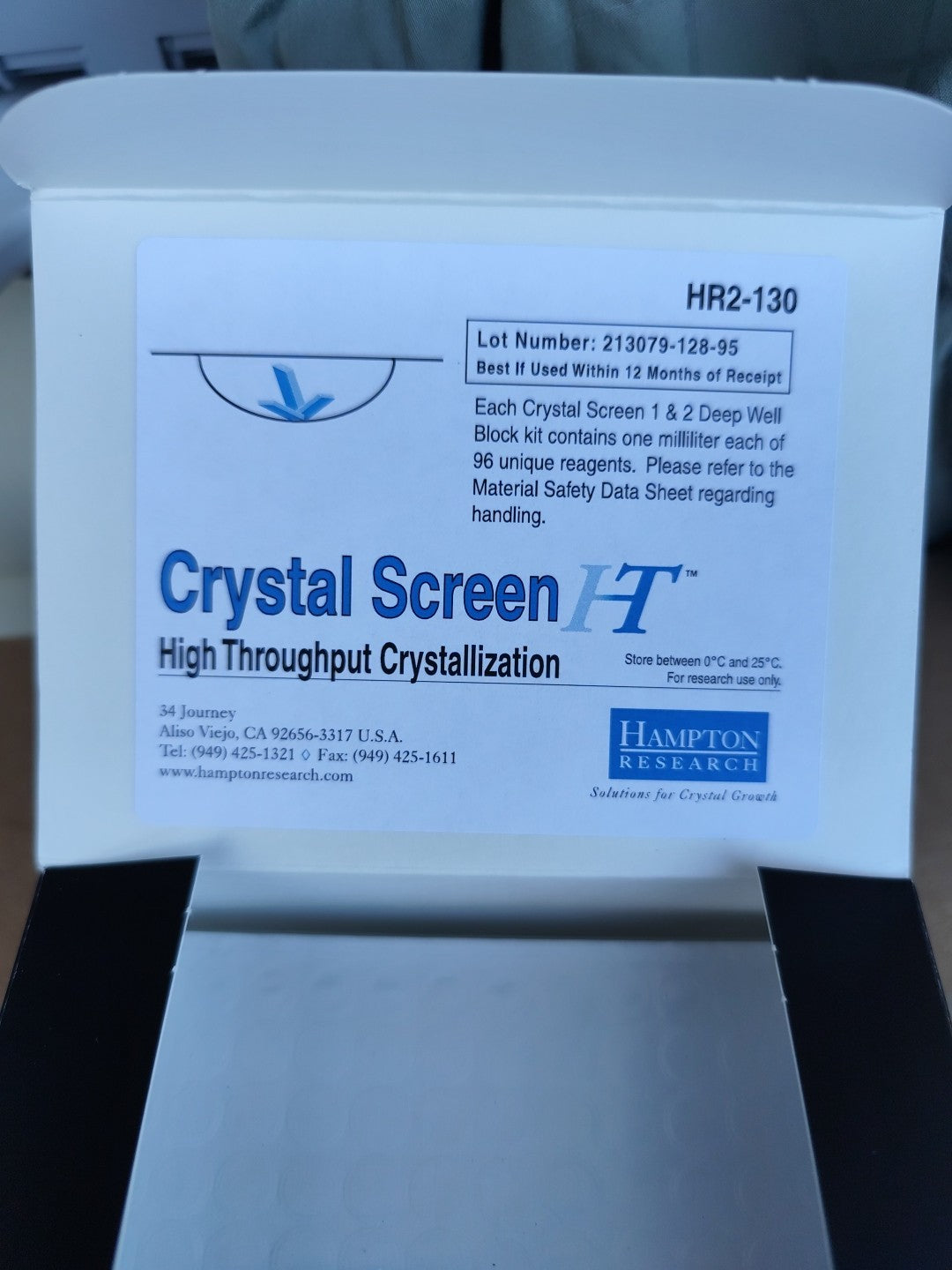 Hampton Research HR2-130 Crystal Screen HT