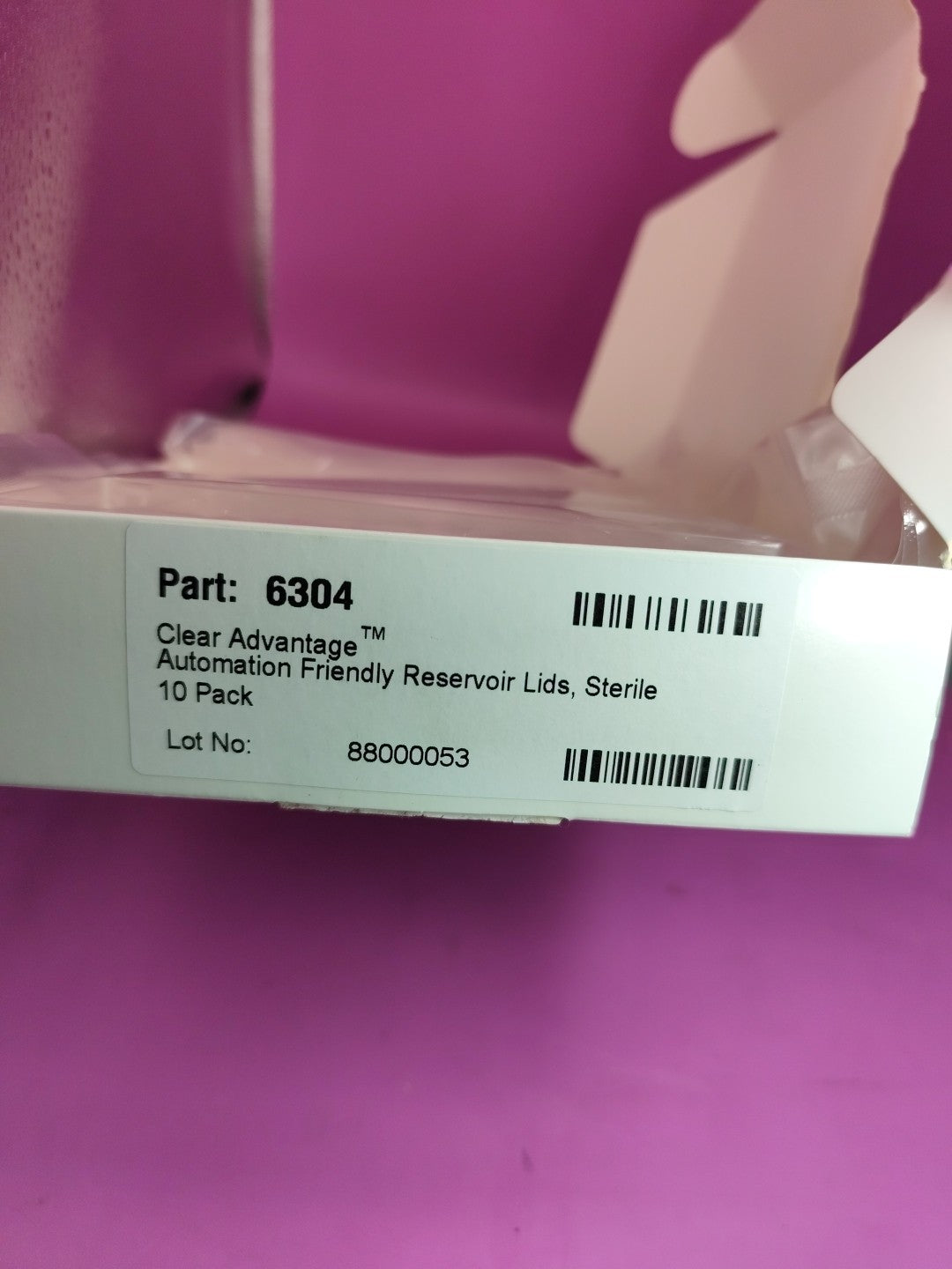 integra Automation Friendly clear advantage reservoir lids