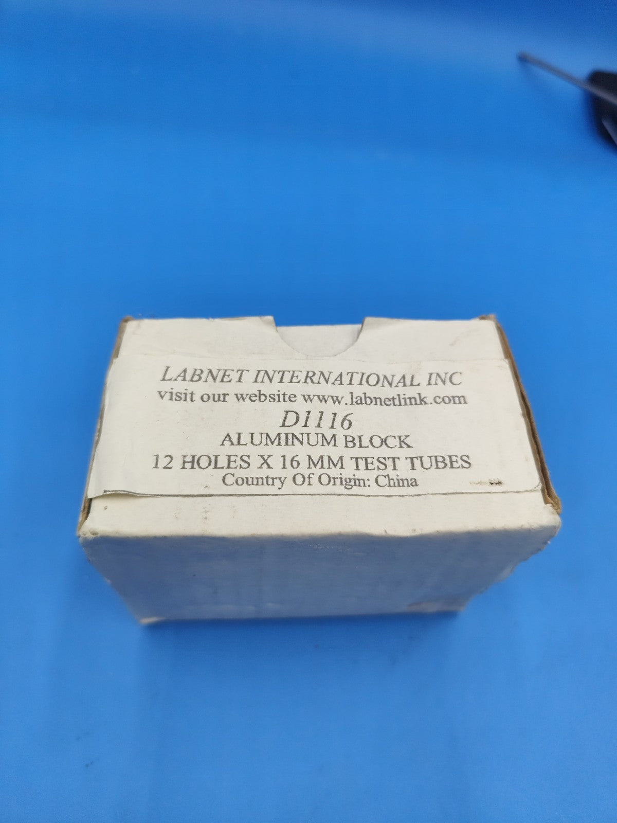 labnet D-1116 metal block for 16mm tubes Bioexpress For Drybath Heat block Cool